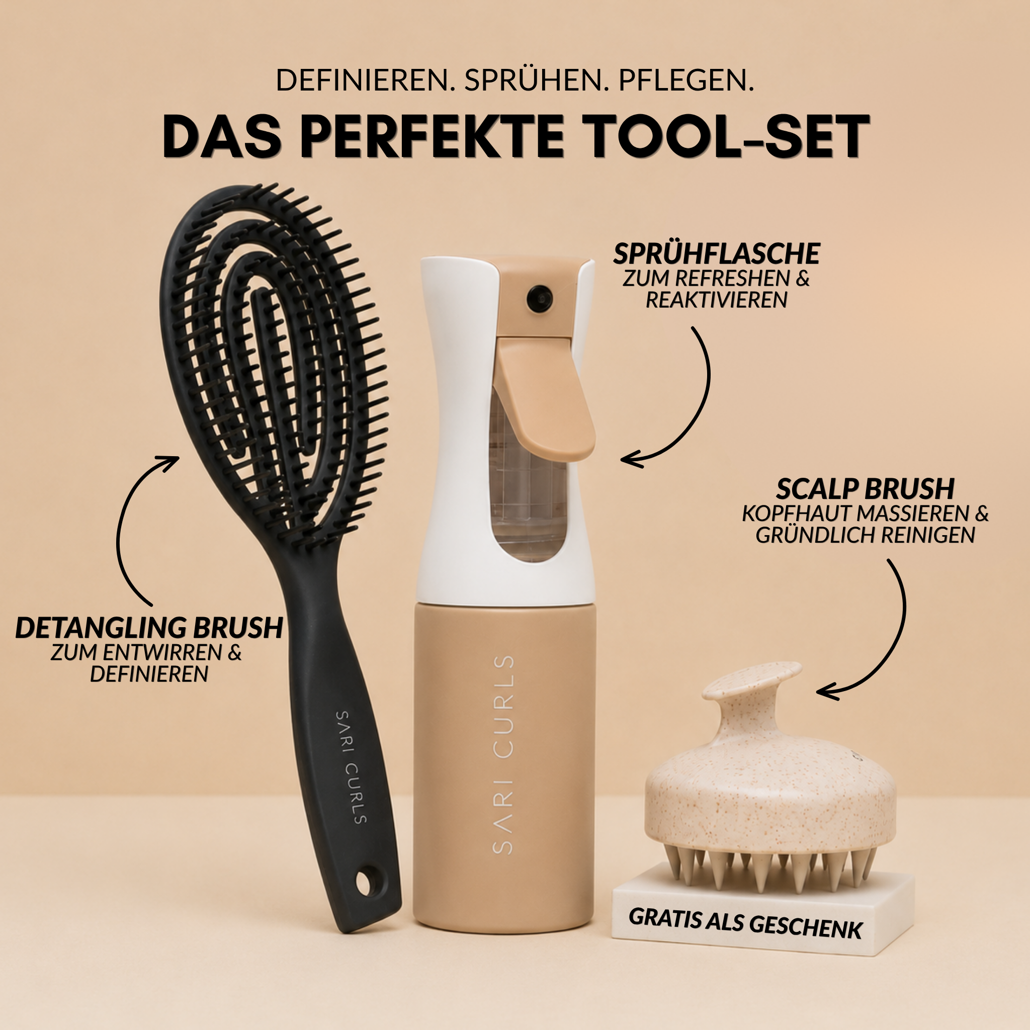 SARI CURLS | Curl Starter Bundle Deluxe