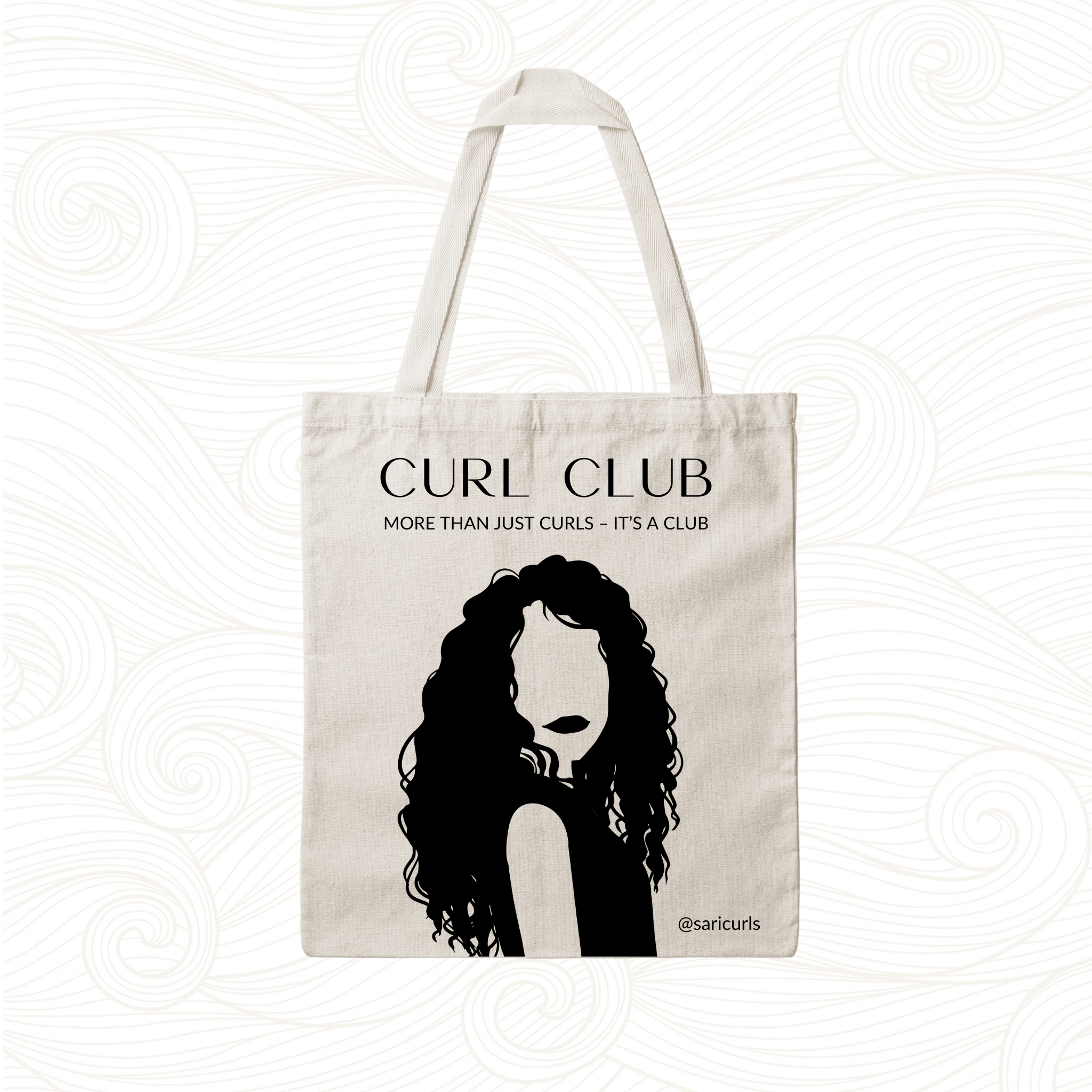 SARI CURLS | Tote Bag - Curl Club SARI CURLS
