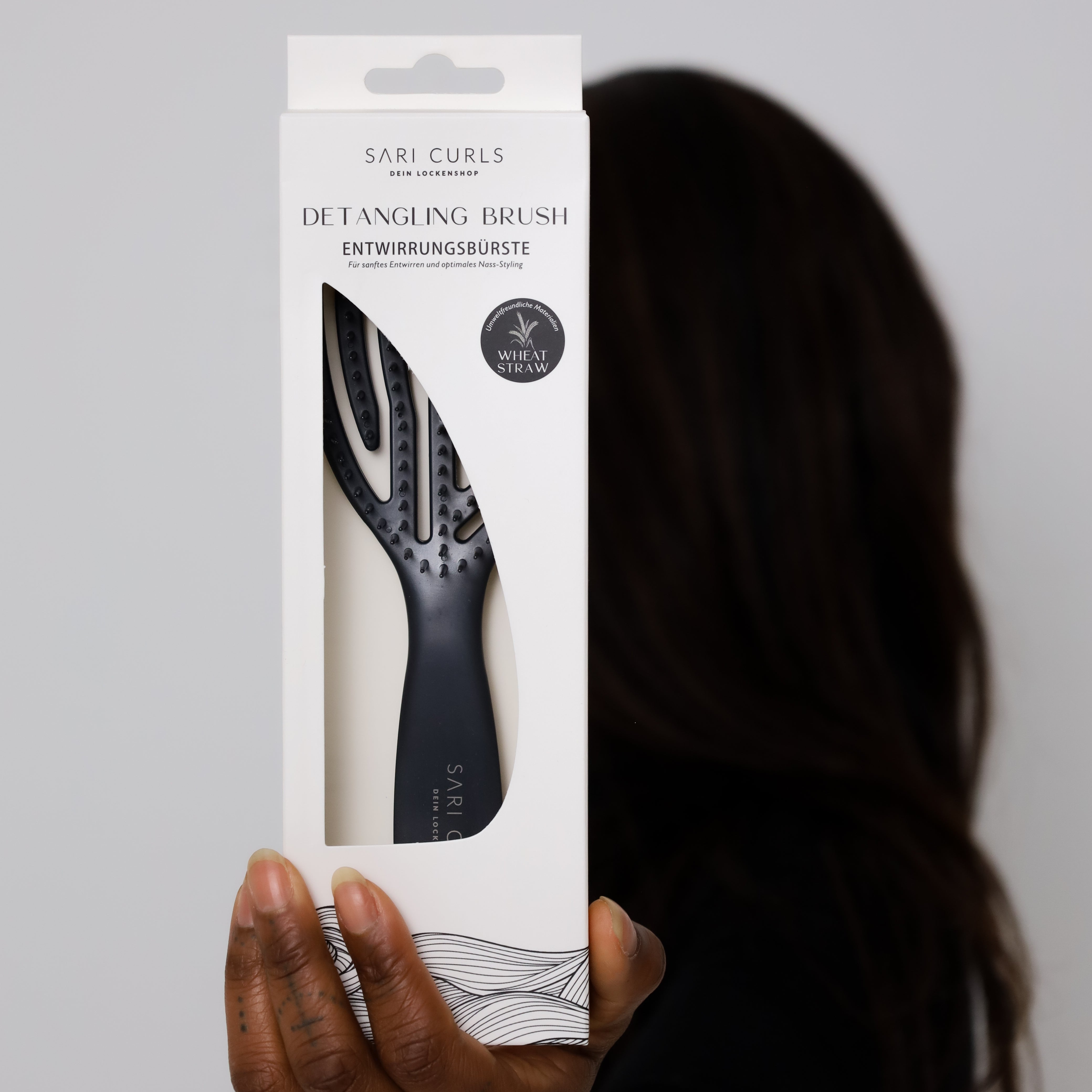 SARI CURLS | Detangling Brush - Black Edition Bürsten & Kämme SARI CURLS
