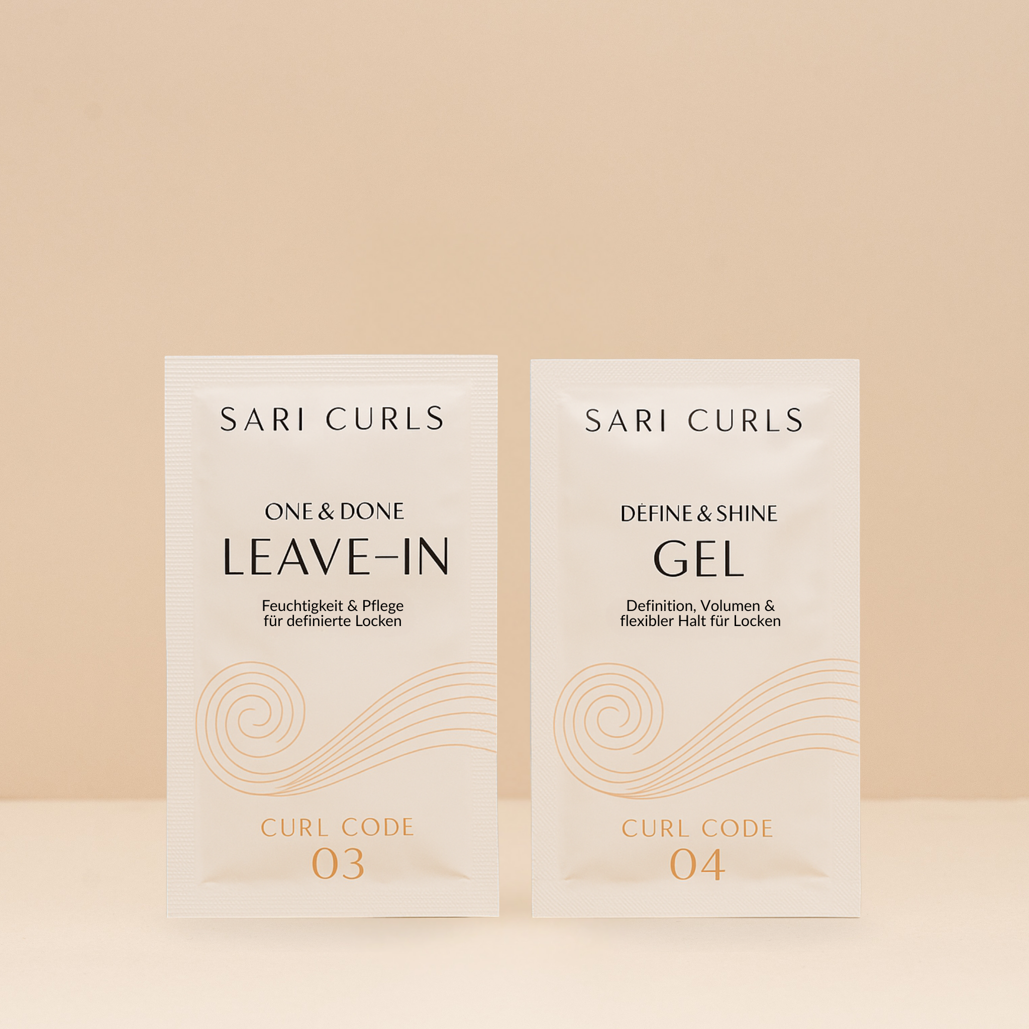 SARI CURLS | Gratis Testproben - Curl Styling Duo /2x10ml Bundle SARI CURLS | Dein Lockenshop