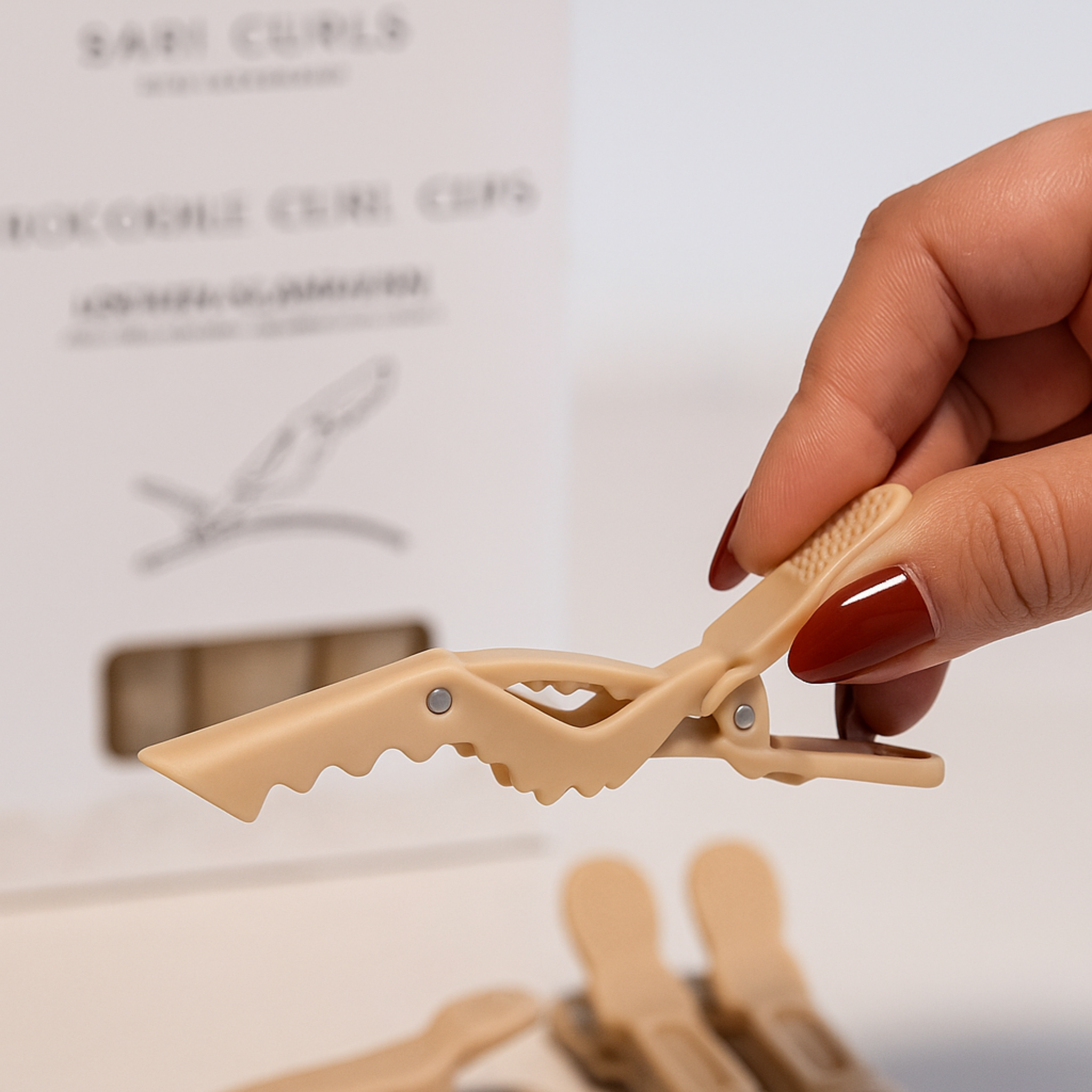 SARI CURLS | Crocodile Curl Clips Haarklammer SARI CURLS