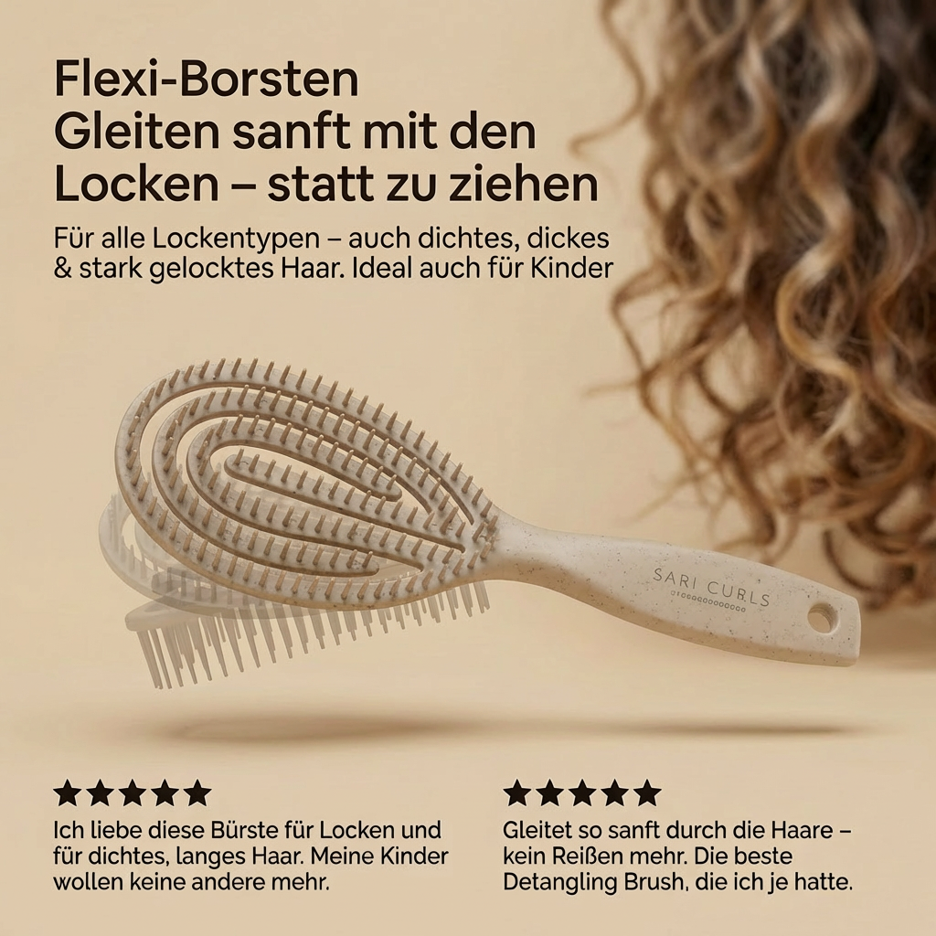 SARI CURLS | Detangling Brush Bürsten & Kämme SARI CURLS