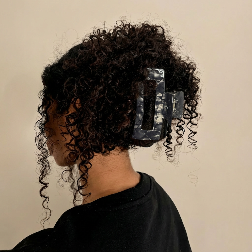 SARI CURLS | Haarklammer Onyx - XL Haarklammer SARI CURLS