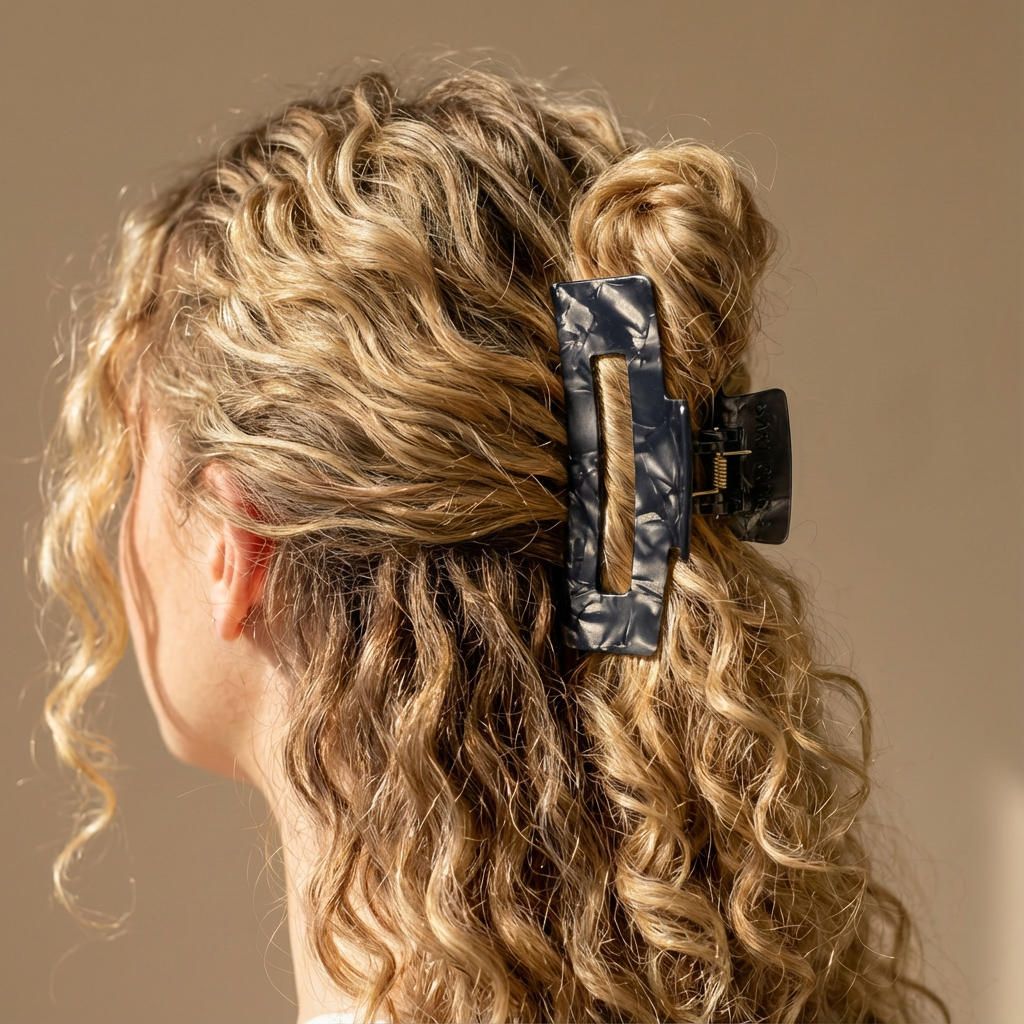 SARI CURLS | Haarklammer Onyx - M Haarklammer SARI CURLS