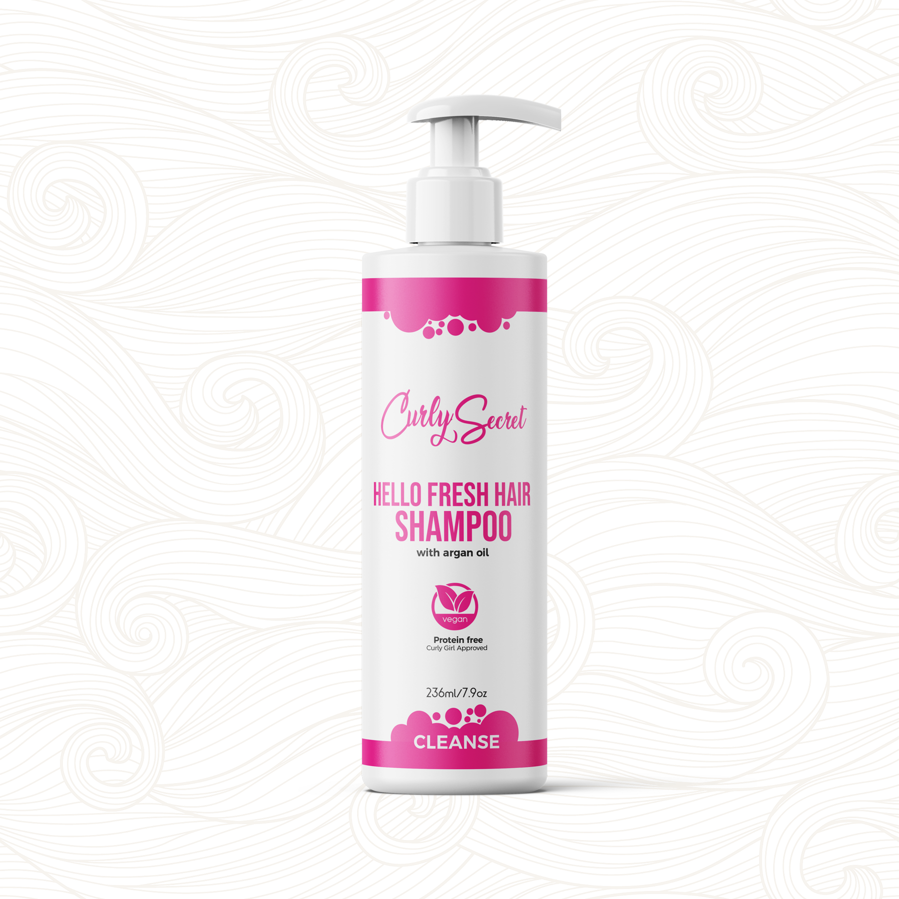 Curly Secret | Hello Fresh Hair Shampoo /236ml Shampoo Curly Secret