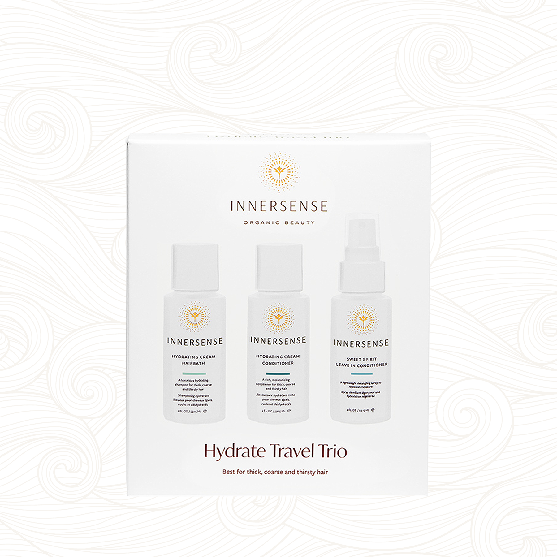 Innersense | Hydrate Travel Trio Reiseset /3x59ml Reiseset Innersense