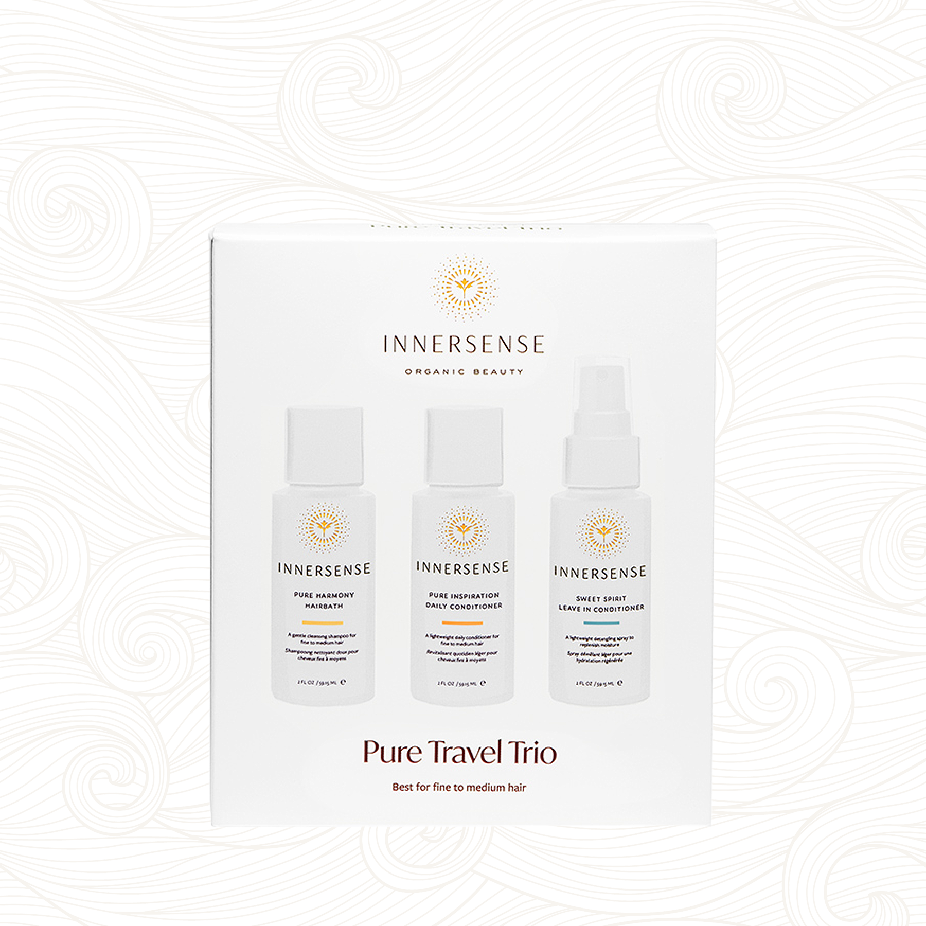 Innersense | Pure Travel Trio Reiseset /3x59ml Reiseset Innersense