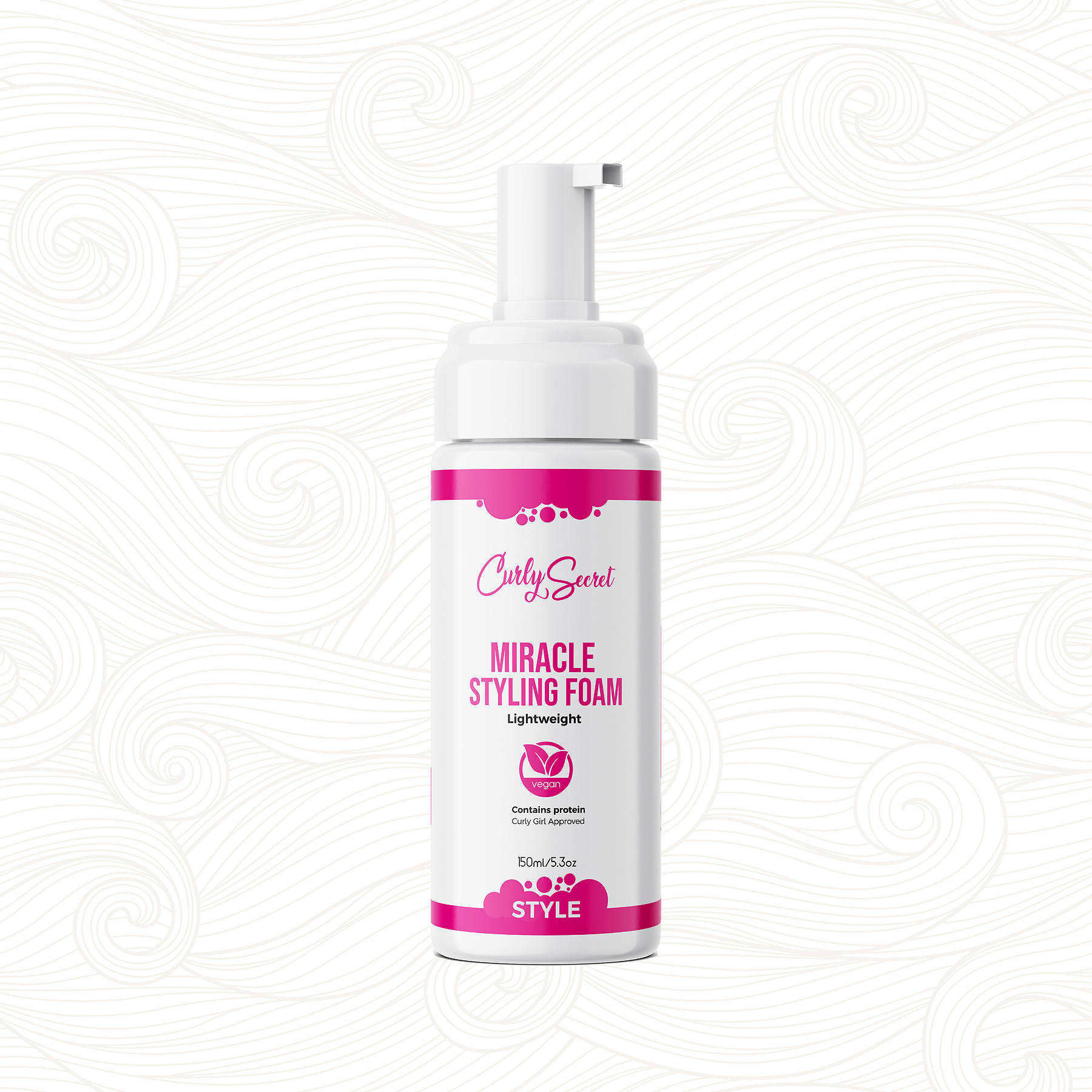 Curly Secret, Miracle Styling Foam