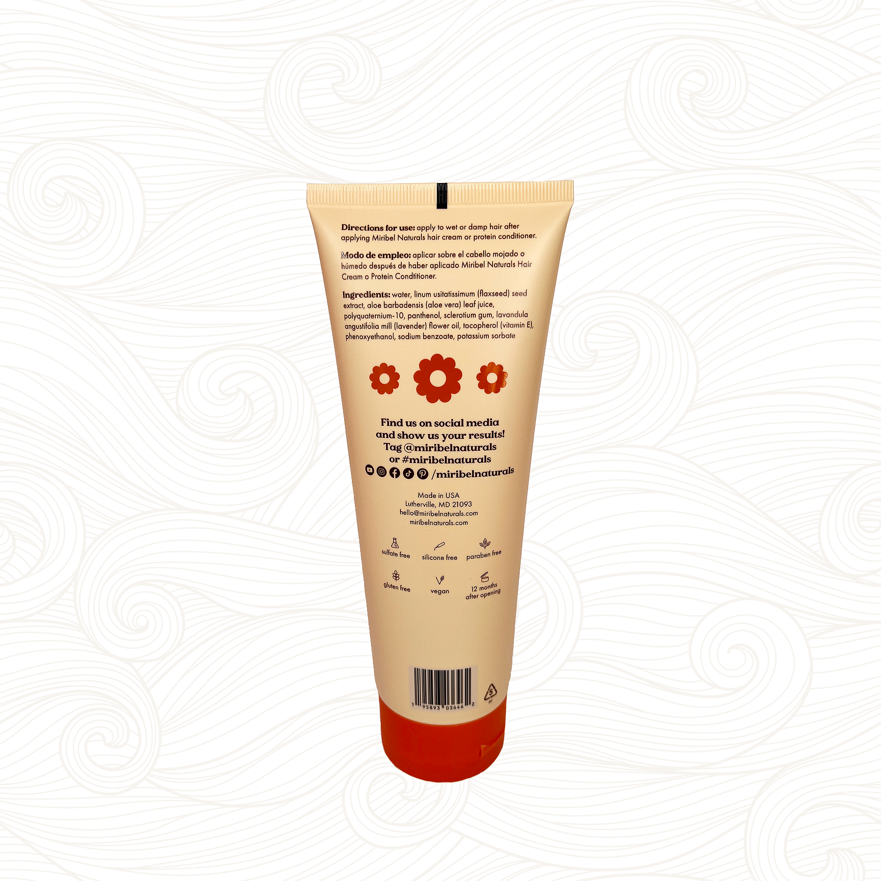 Miribel Naturals | Flaxseed Gel /237ml Styling Gel Miribel
