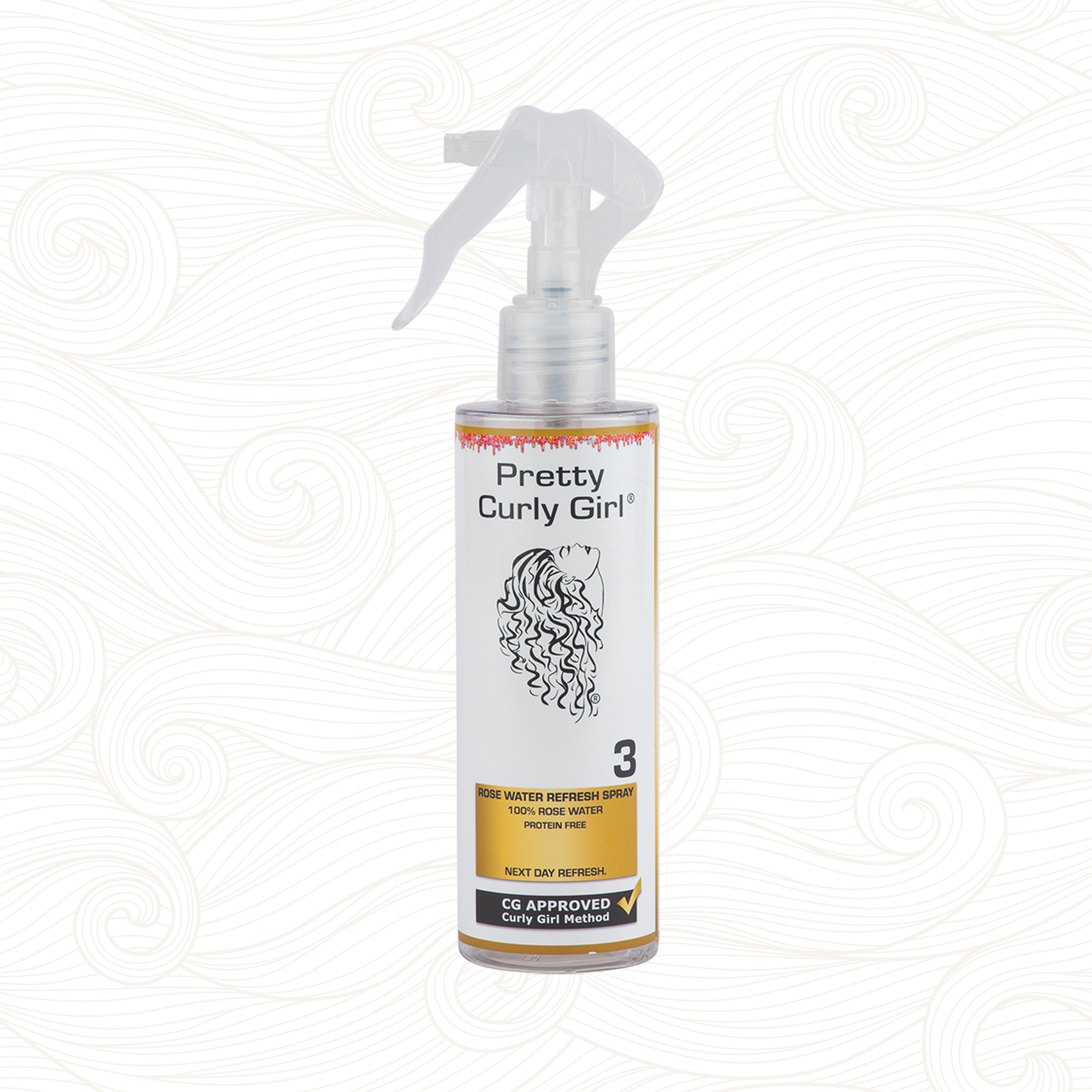 Pretty Curly Girl | Rose Water Refresh /250ml Refresh Spray Pretty Curly Girl