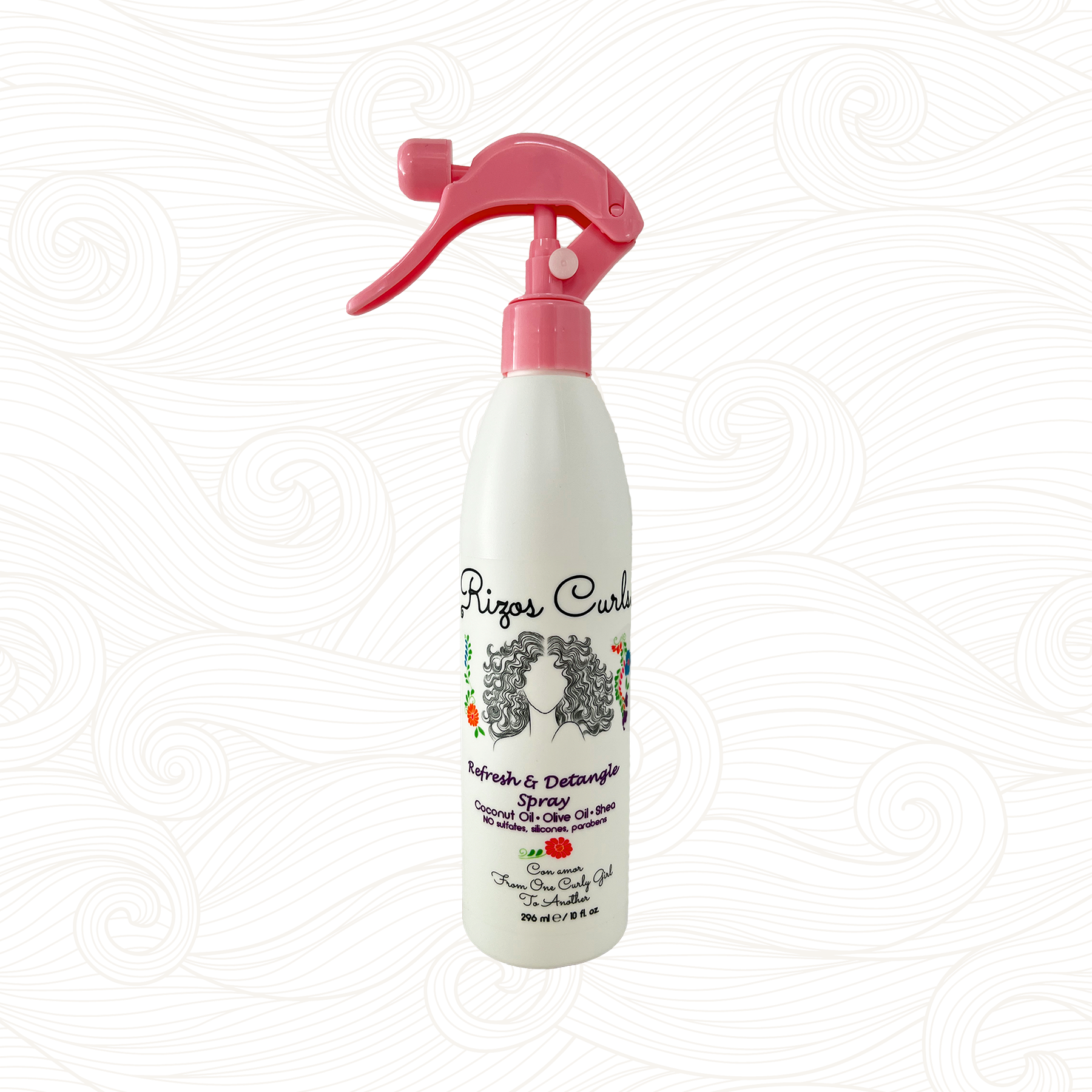 Rizos Curls | Refresh & Detangle Spray /296ml Refresh Spray Rizos Curls