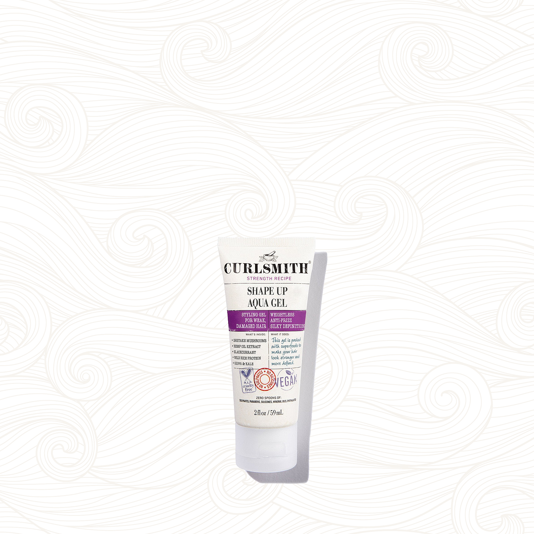 Curlsmith | Shape Up Aqua Gel /ab 59ml Styling Gel Curlsmith
