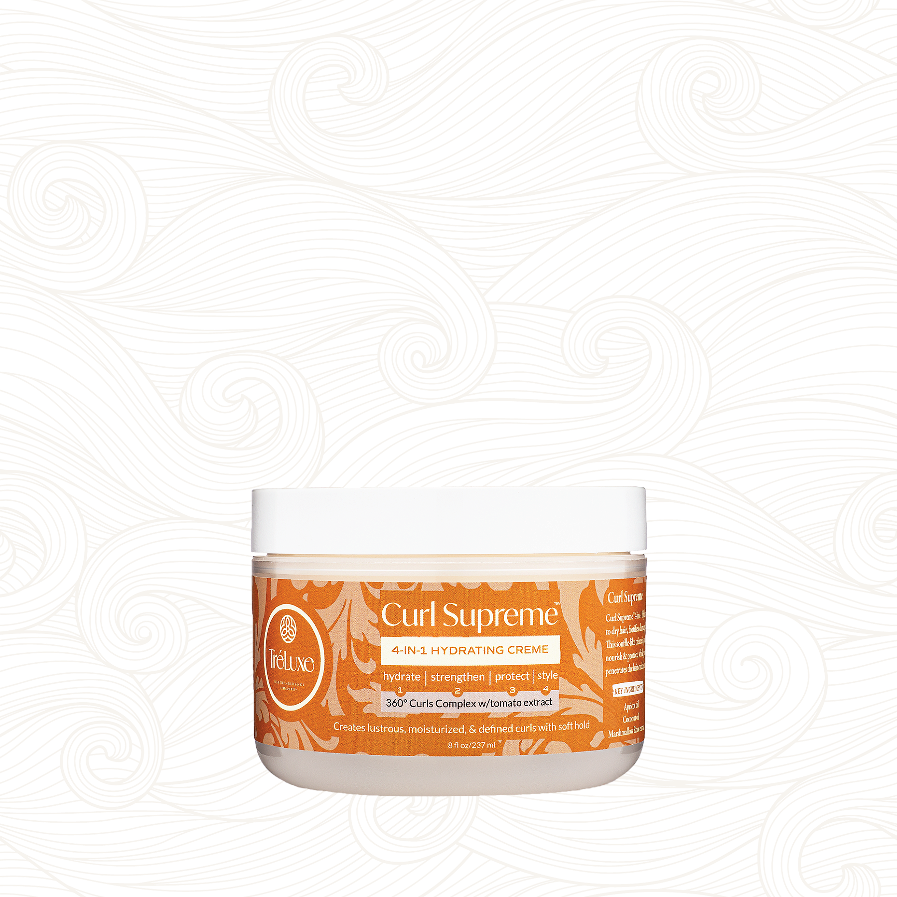 Tréluxe | Curl Supreme™ 4-in-1 Hydrating Crème /236ml Cream Tréluxe