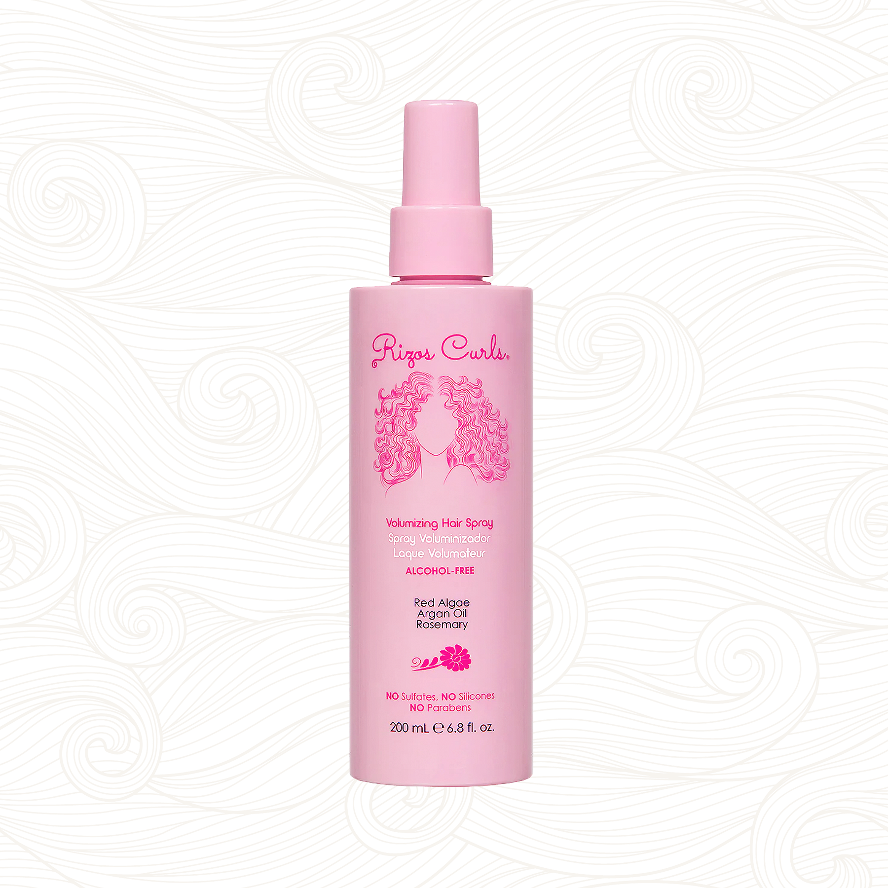 Rizos Curls | Alcohol-Free Volumizing Hair Spray /200ml Haarspray Rizos Curls