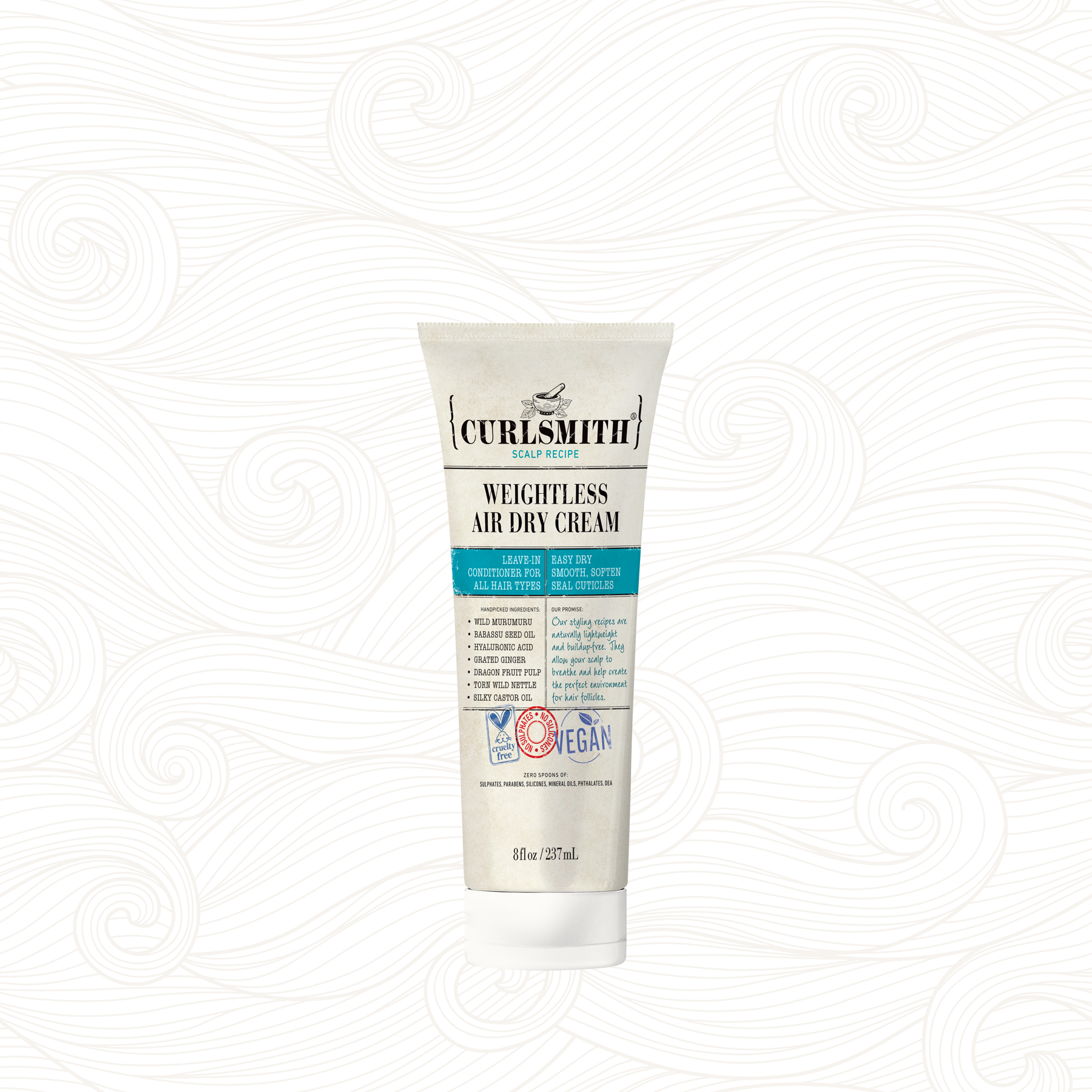 Curlsmith | Weightless Air Dry Cream /ab 59ml Leave-In Curlsmith