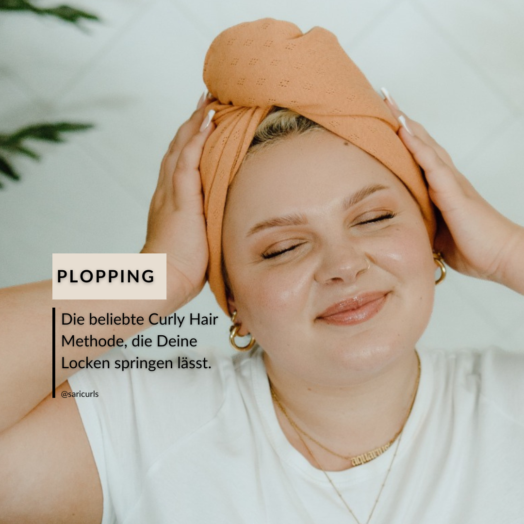 Plopping-Methode für Locken