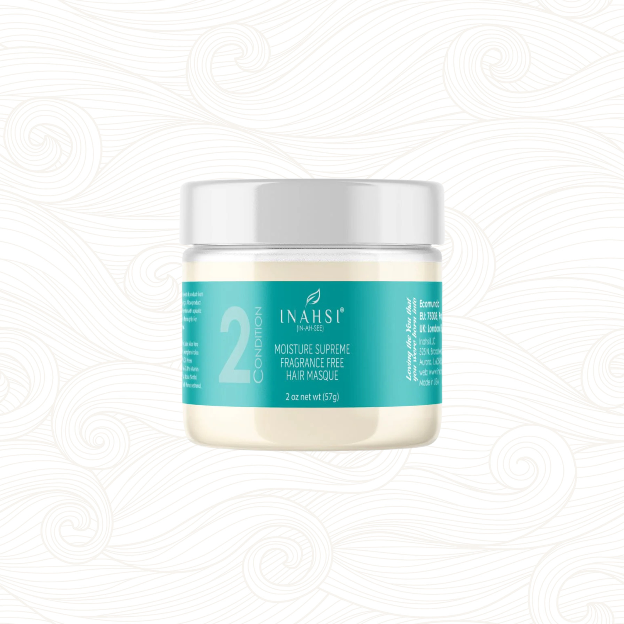 Inahsi |  Moisture Supreme Fragrance Free Hair Masque /ab 59ml Haarmaske Inahsi