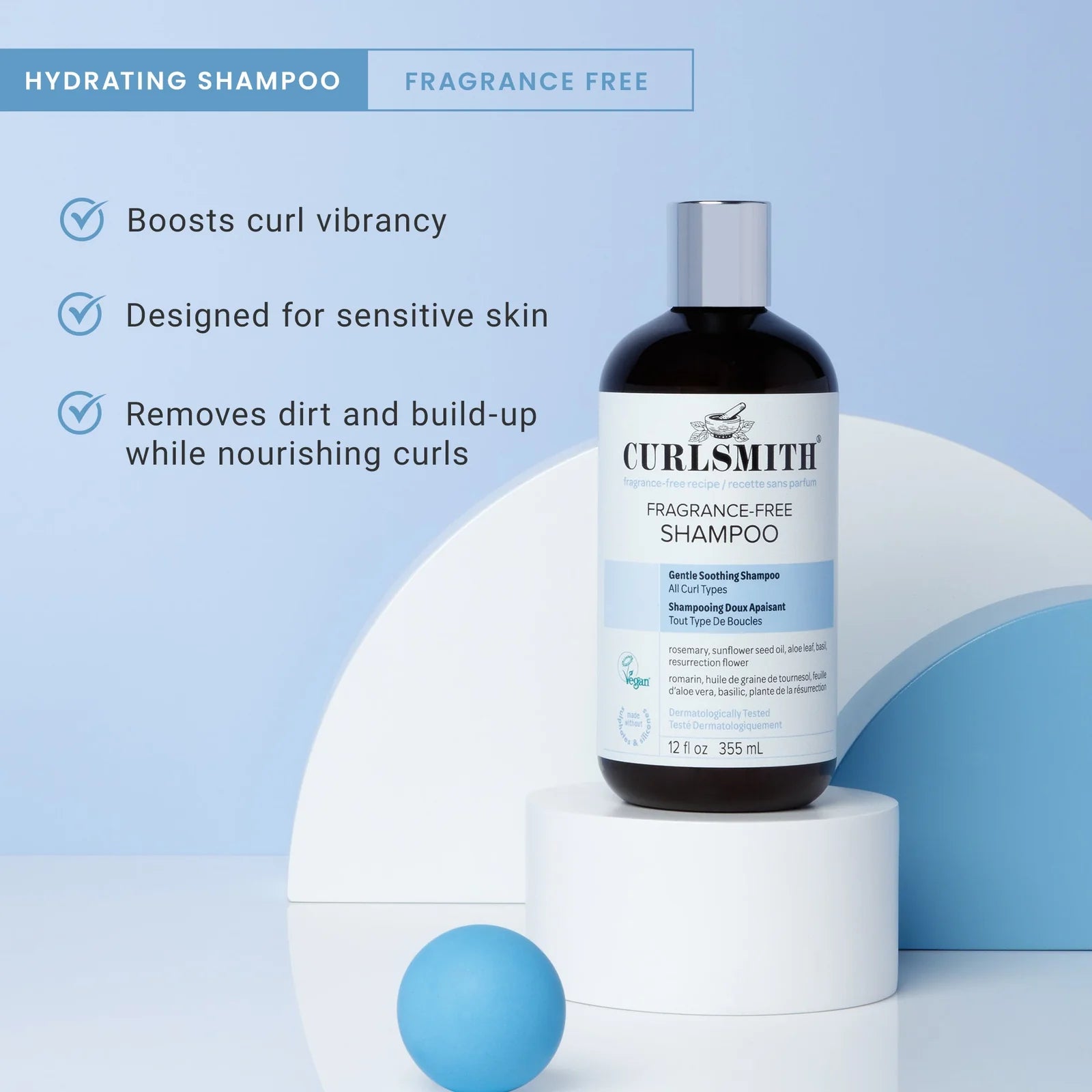 Curlsmith | Fragrance Free Shampoo Shampoo Curlsmith