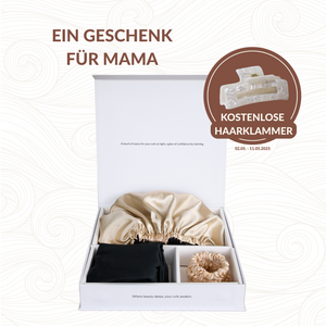 SARI CURLS | Schlaf- und Satin Box - Cream/Onyx Bundle SARI CURLS
