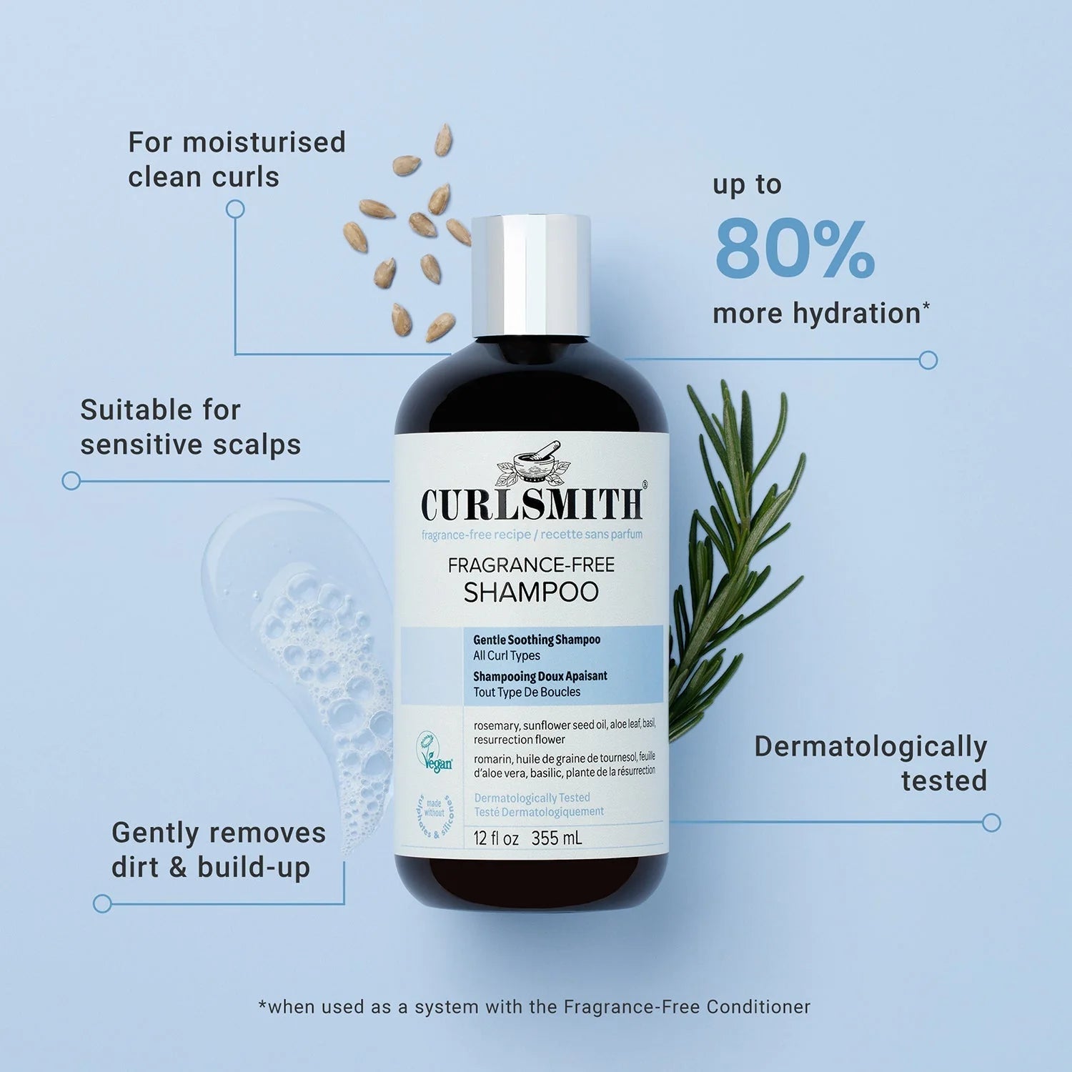 Curlsmith | Fragrance Free Shampoo Shampoo Curlsmith