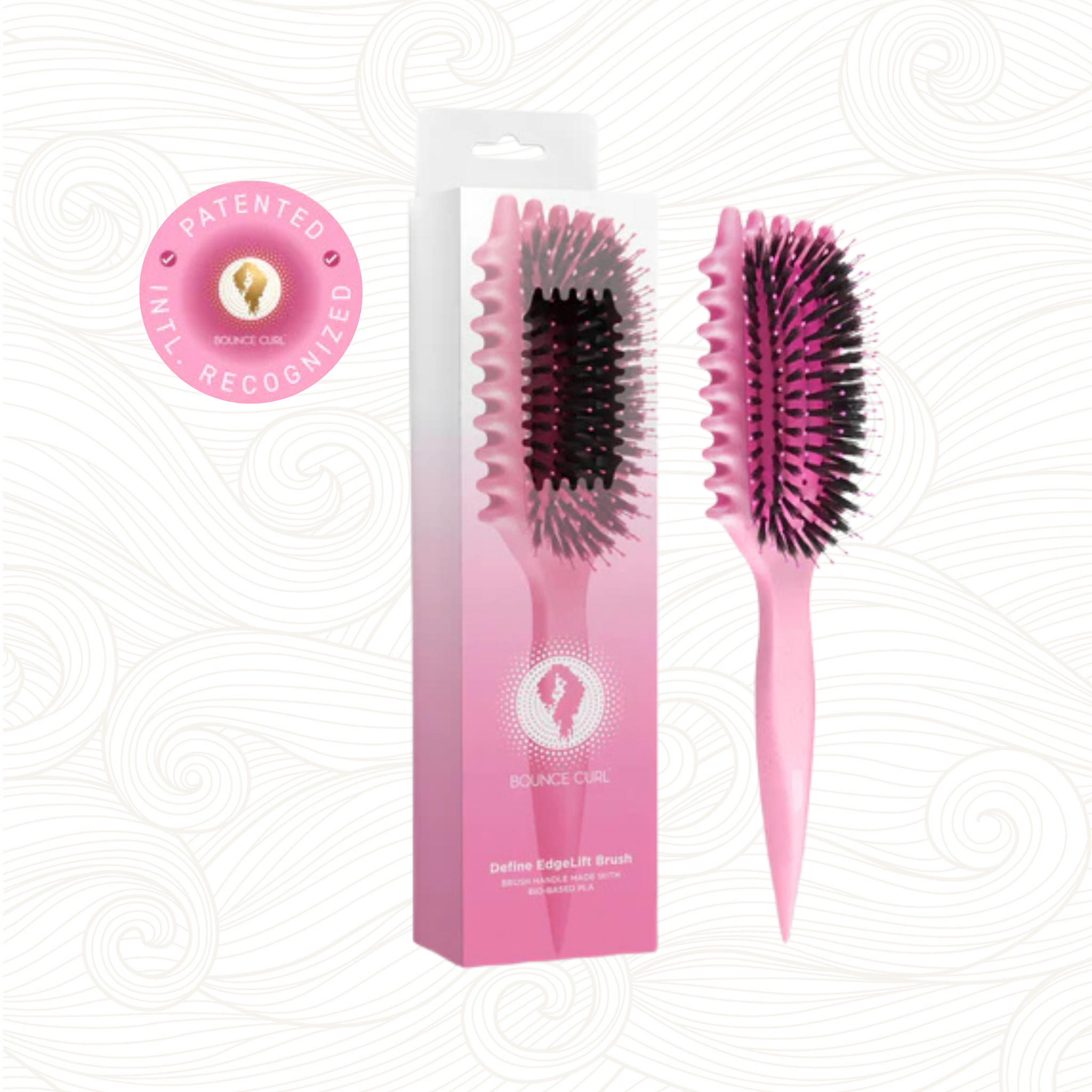 Bounce Curl | Define EdgeLift Brush - Teal (Pink) Bürsten & Kämme Bounce Curl