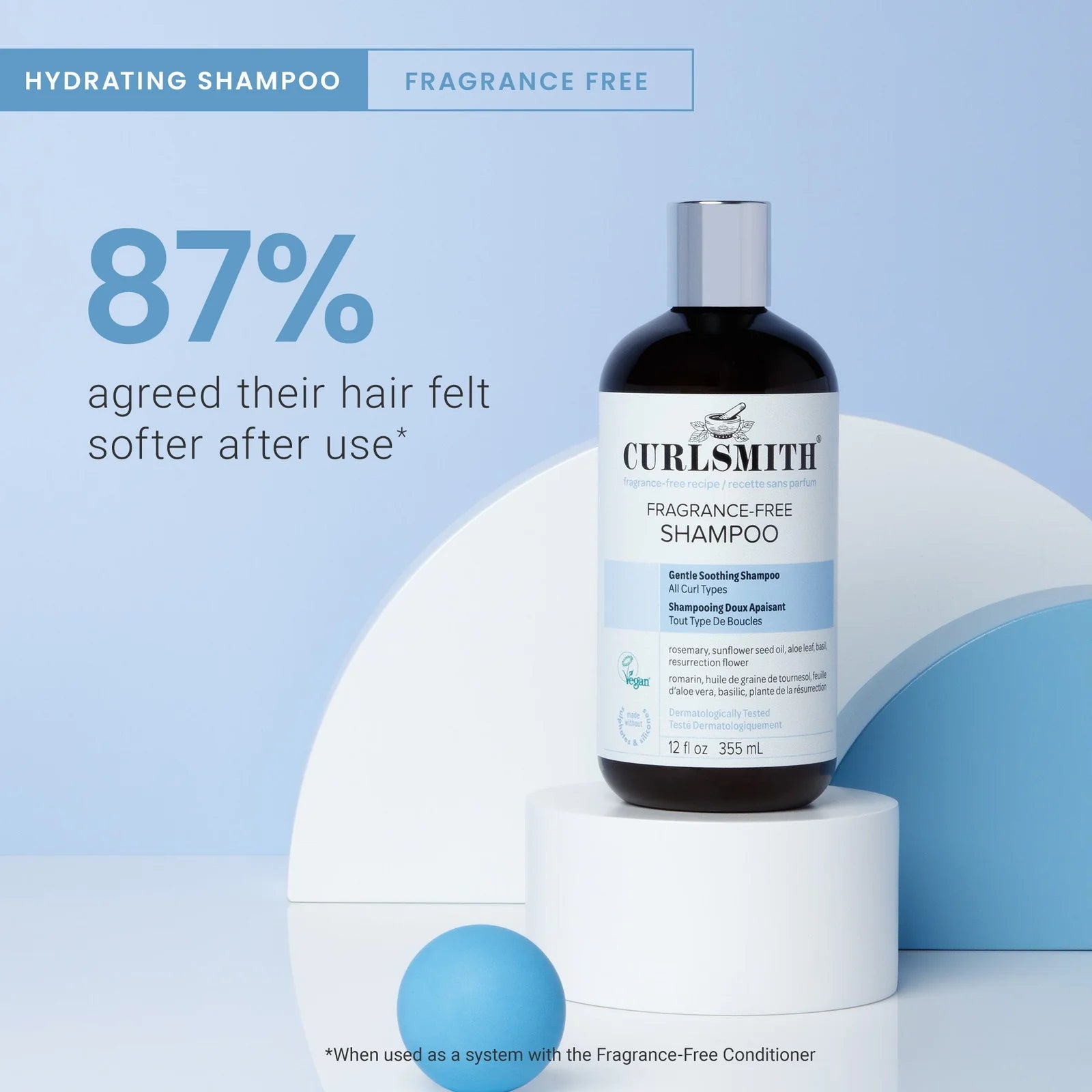 Curlsmith | Fragrance Free Shampoo Shampoo Curlsmith