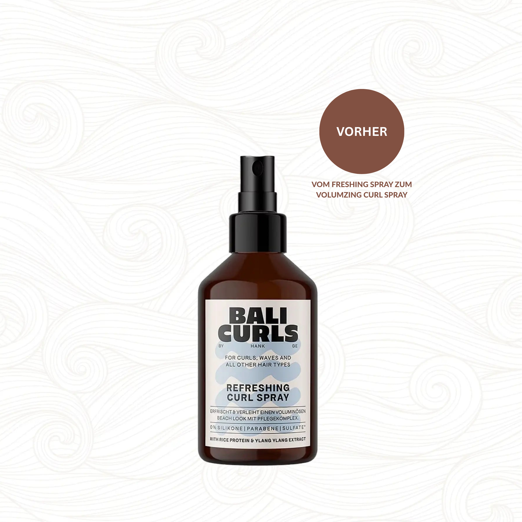 Bali Curls by Hank Ge | Volumizing Curl Spray /150ml Haarspray Bali Curls by Hank Ge