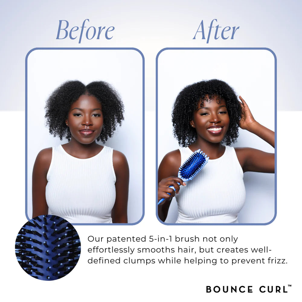 Bounce Curl | Volume EdgeLift Brush - Blue (Blau) Bürsten & Kämme Bounce Curl