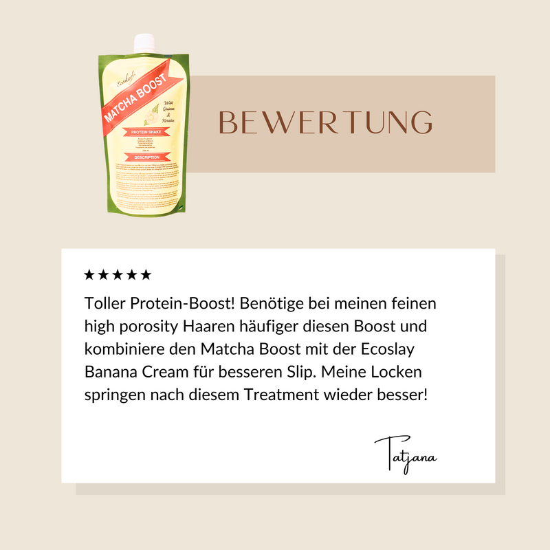 Ecoslay Matcha Boost SARI CURLS