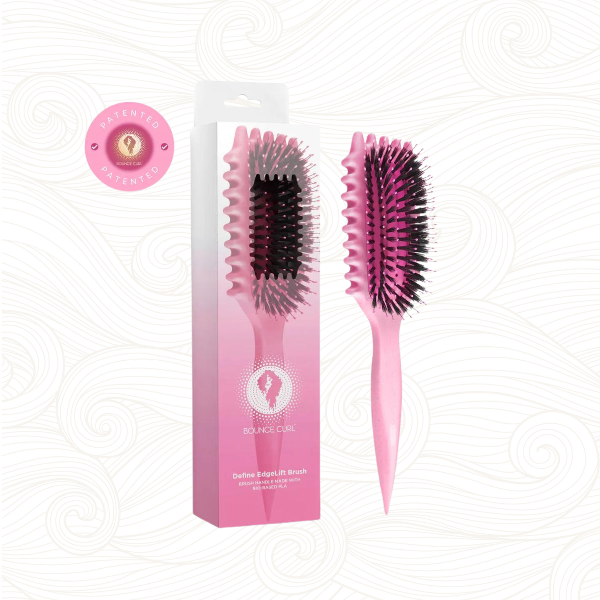 Bounce Curl | Define EdgeLift Brush - Teal (Pink) Bürsten & Kämme Bounce Curl