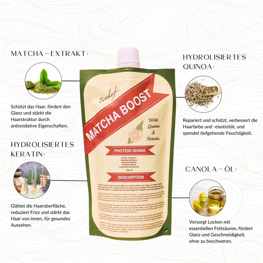 Ecoslay Matcha Boost SARI CURLS