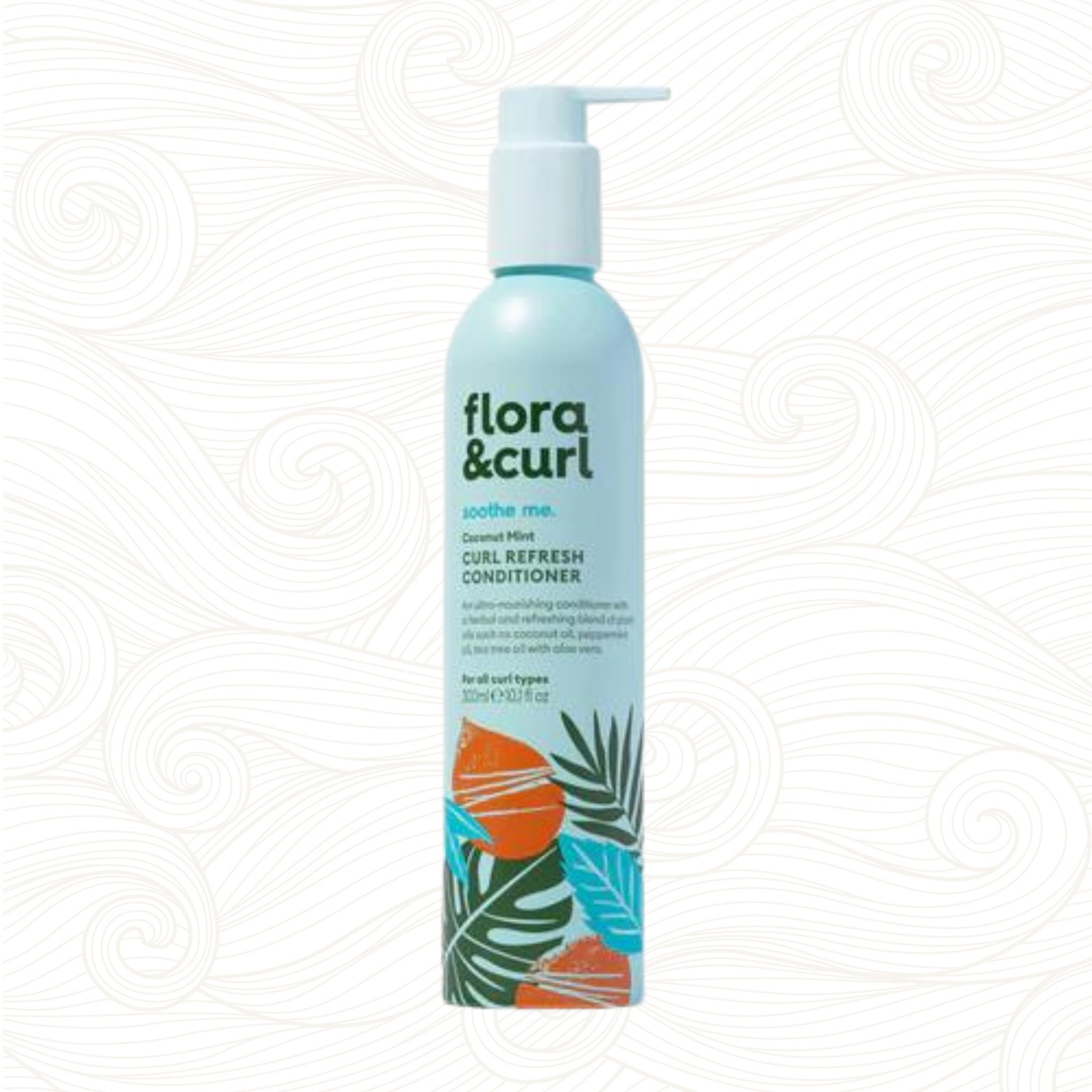 Flora & Curl | Coconut Mint Curl Refresh Conditioner /10oz