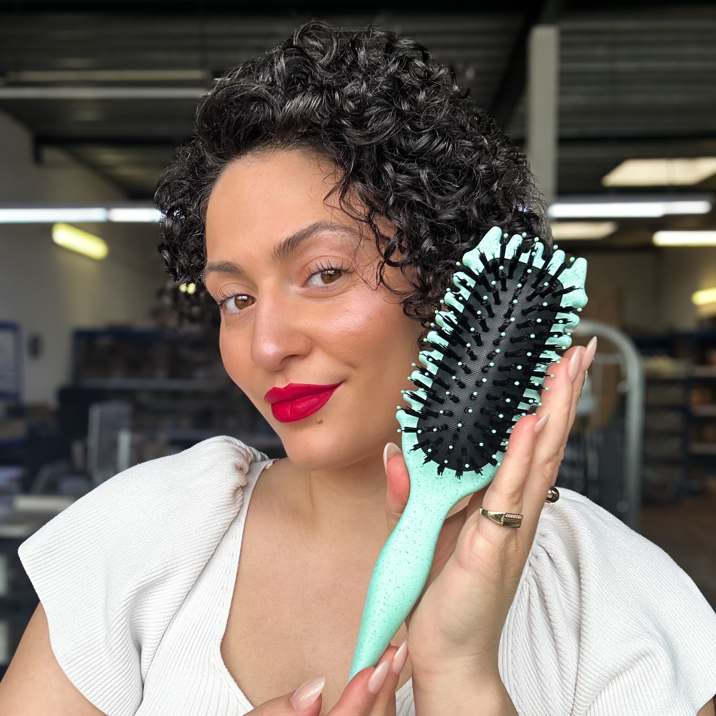 Bounce Curl | Define EdgeLift Brush - Teal (Blaugrün) Bürsten & Kämme Bounce Curl