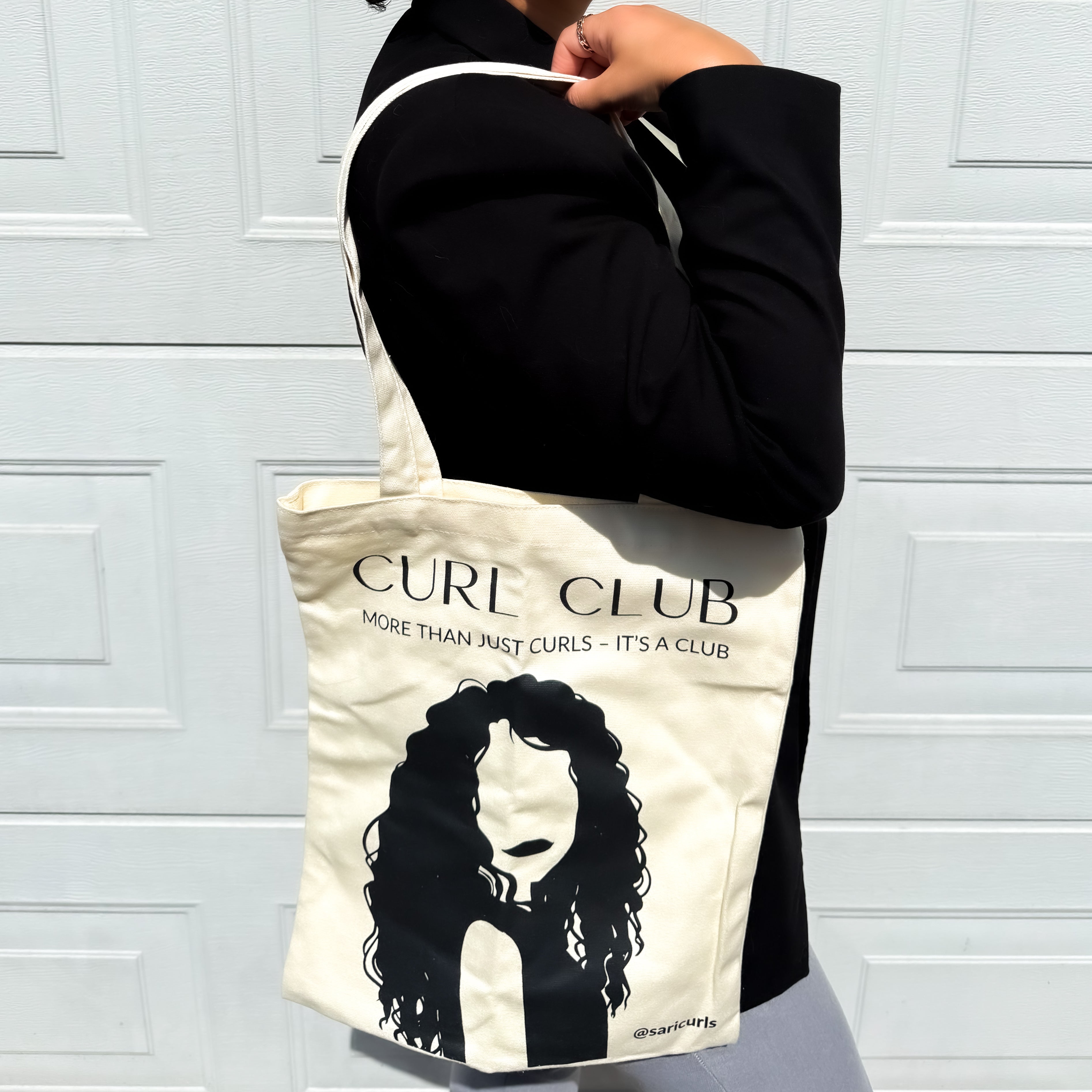 SARI CURLS | Tote Bag - Curl Club SARI CURLS