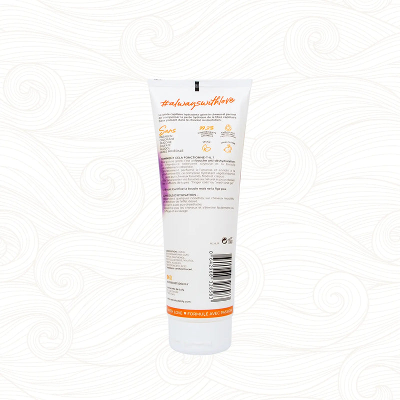 Les Secrets De Loly | Boost Curl Hair Jelly /250ml Lockenpflege, Lockenfeuchtigkeit, Lockendefinition, Locken, Lockiges Haar, Naturlocken, Lockenliebe, Lockenkopf, Curly Hair, Curly Hair Methode, CGM, SariCurls, Lockenshop, Wellen, Welliges Haar, Kinky Haare, Afro