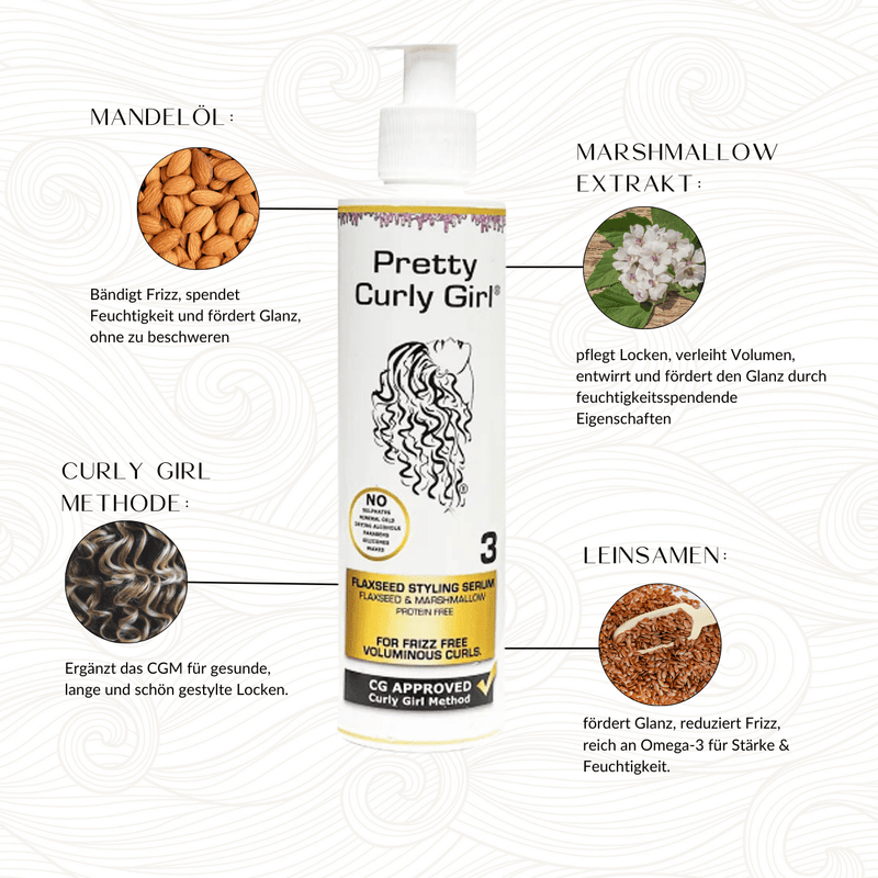 Pretty Curly Girl | Flaxseed Styling Serum /250ml