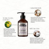 Bali Curls by Hank Ge | Hydrating Curl Cream /150ml Lockenpflege, Lockenfeuchtigkeit, Lockendefinition, Locken, Lockiges Haar, Naturlocken, Lockenliebe, Lockenkopf, Curly Hair, Curly Hair Methode, CGM, SariCurls, Lockenshop, Wellen, Welliges Haar, Kinky Haare, Afro