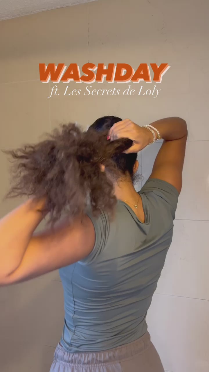 Les Secrets De Loly Conditioner Pink Paradise X2 – Für Lockiges & Krauses Haar (sulfatfrei, Vegan)