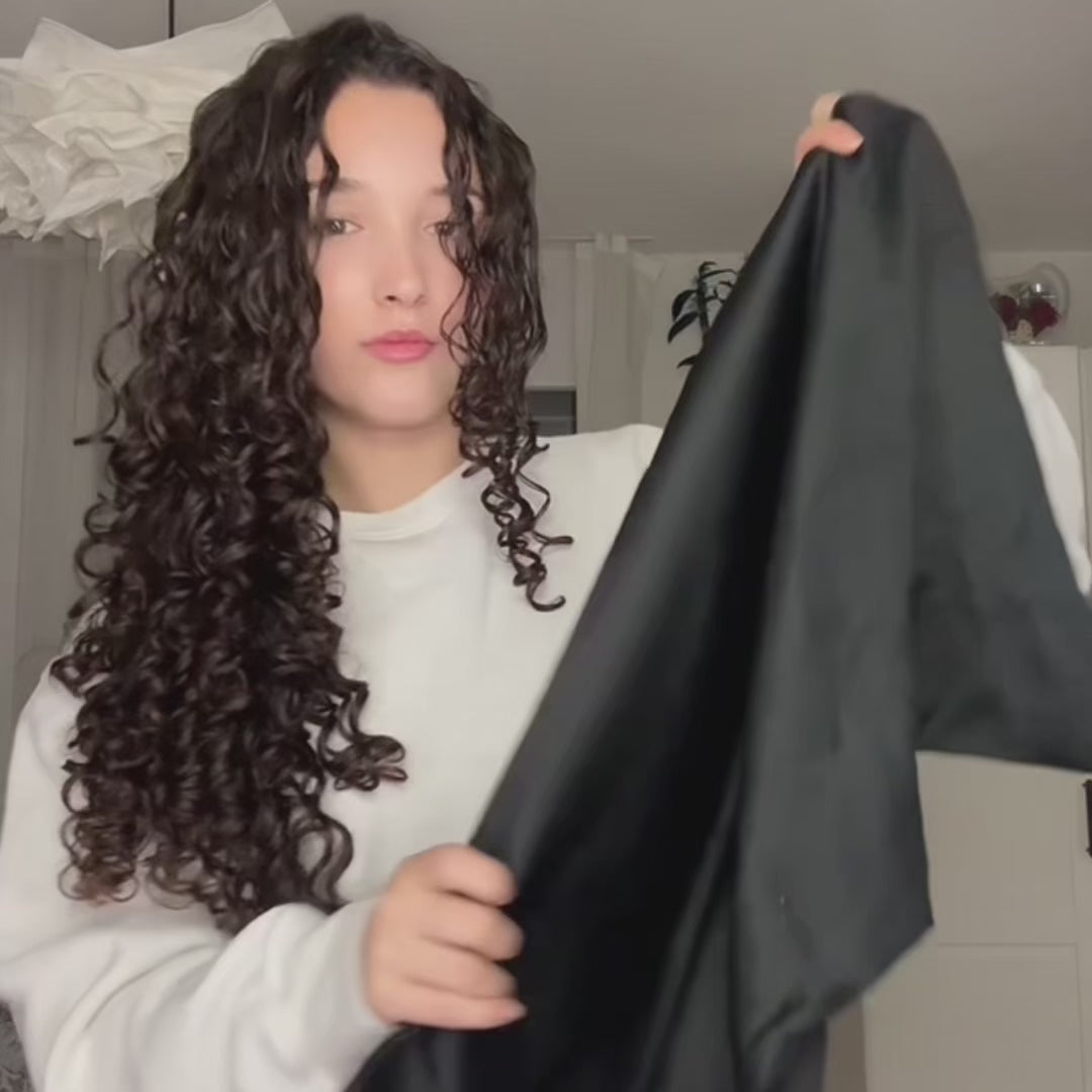 SARI CURLS | Schlaf- und Satin Box - Cloud/Onyx Satin Bundle SARI CURLS