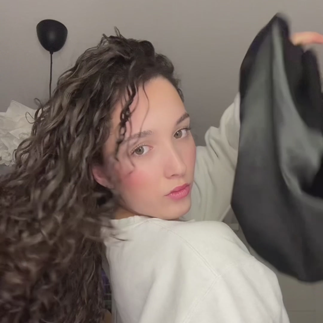 SARI CURLS | Schlaf- und Satin Box - Cloud/Onyx Satin Bundle SARI CURLS