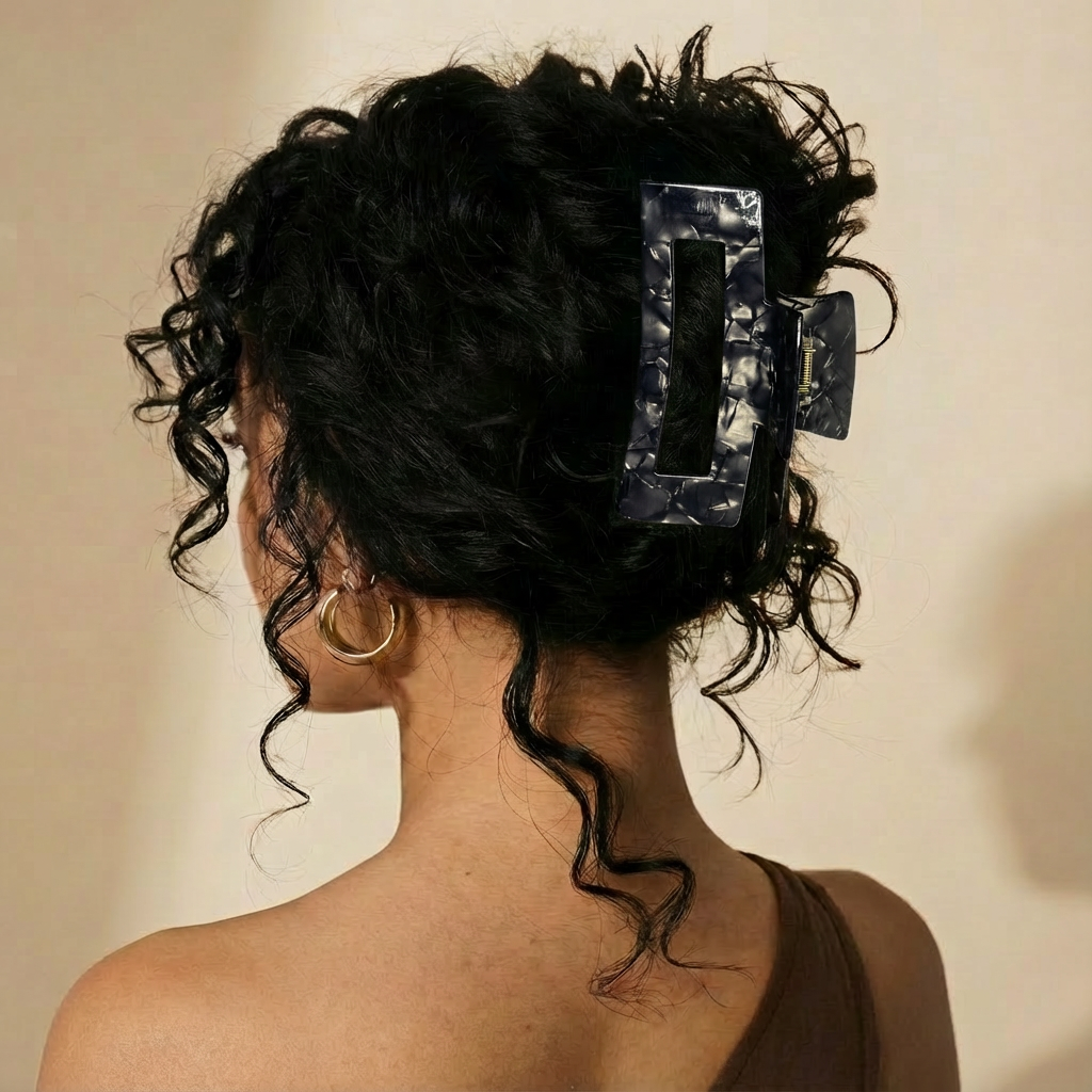 SARI CURLS | Haarklammer Onyx - XL Haarklammer SARI CURLS