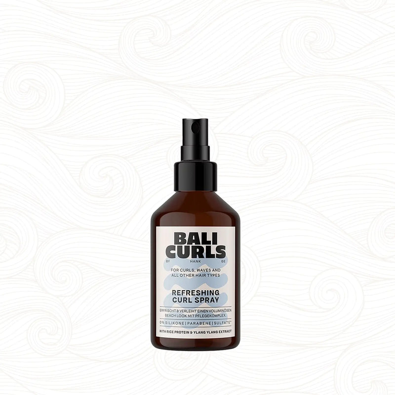 Bali Curls by Hank Ge | Refreshing Curl Spray Lockenpflege, Lockenfeuchtigkeit, Lockendefinition, Locken, Lockiges Haar, Naturlocken, Lockenliebe, Lockenkopf, Curly Hair, Curly Hair Methode, CGM, SariCurls, Lockenshop, Wellen, Welliges Haar, Kinky Haare, Afro