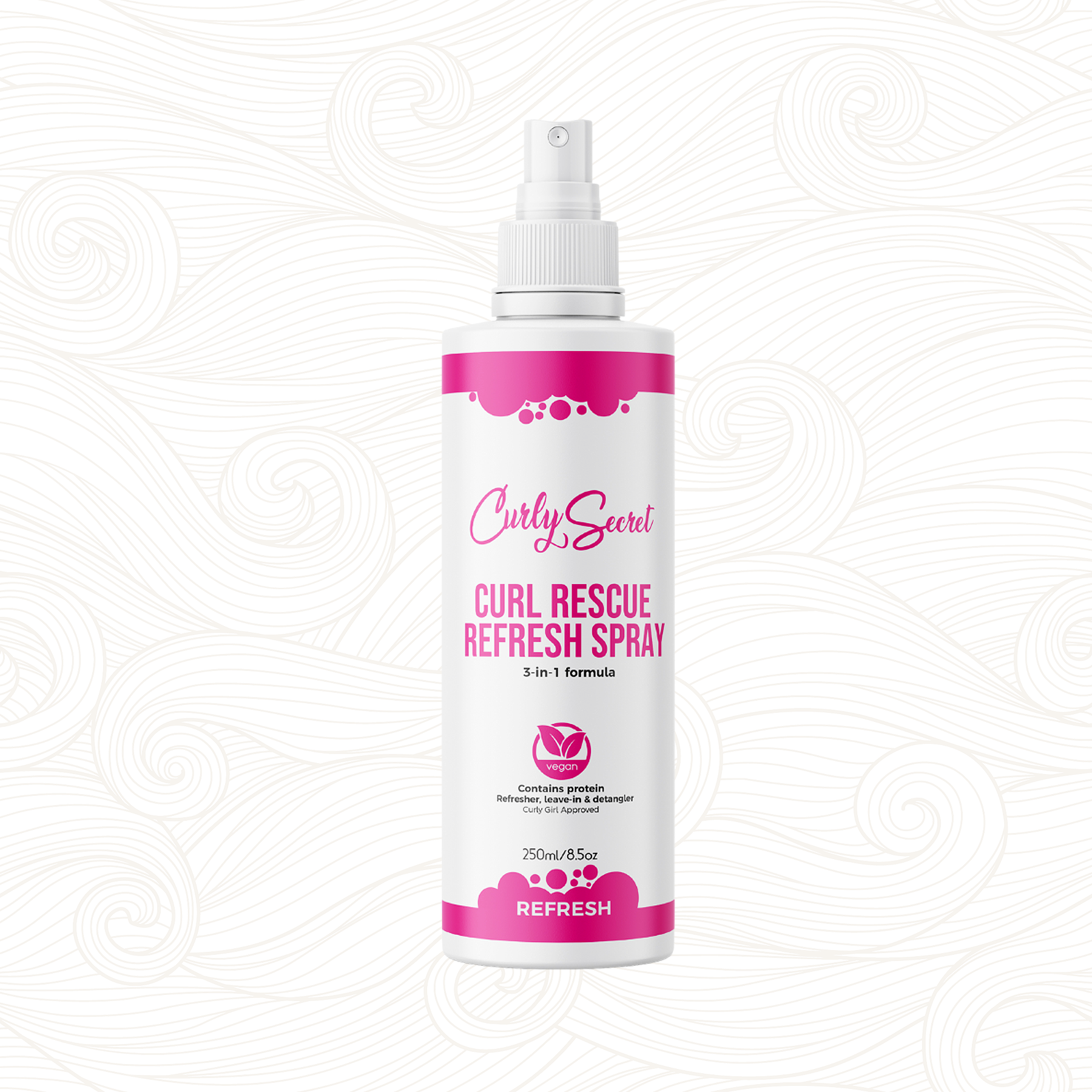 Curly Secret | Curl Rescue Refresh Spray /250ml SariCurls Locken Lockenshop 