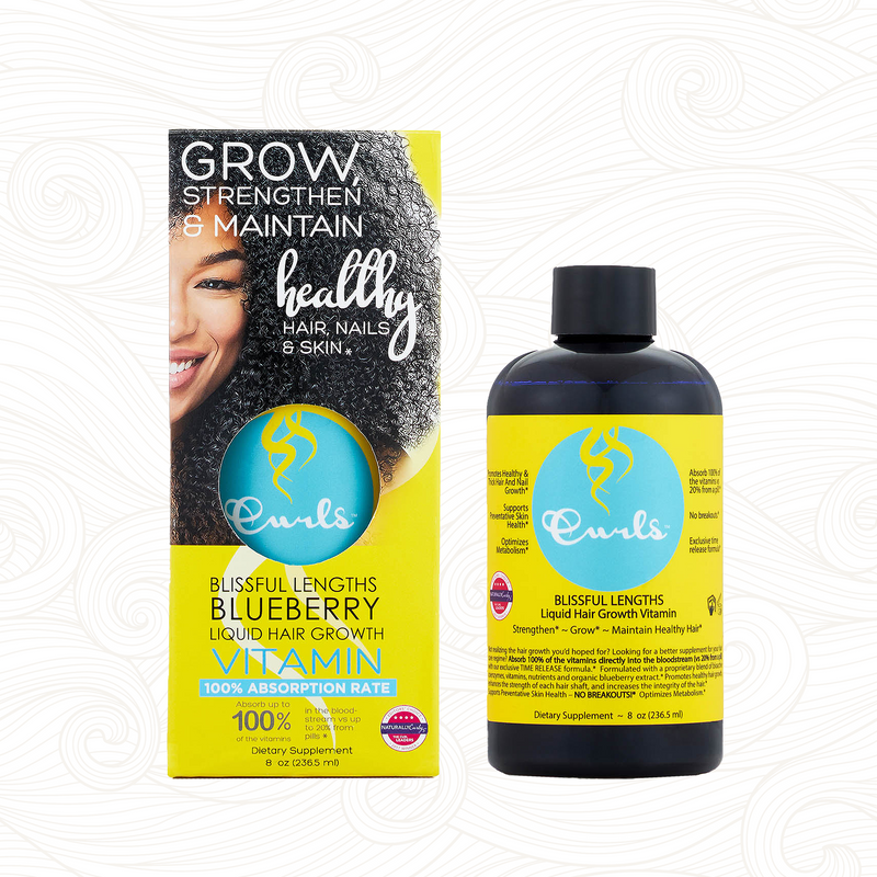 Curls | Blueberry Liquid Hair Growth Vitamin /236ml
