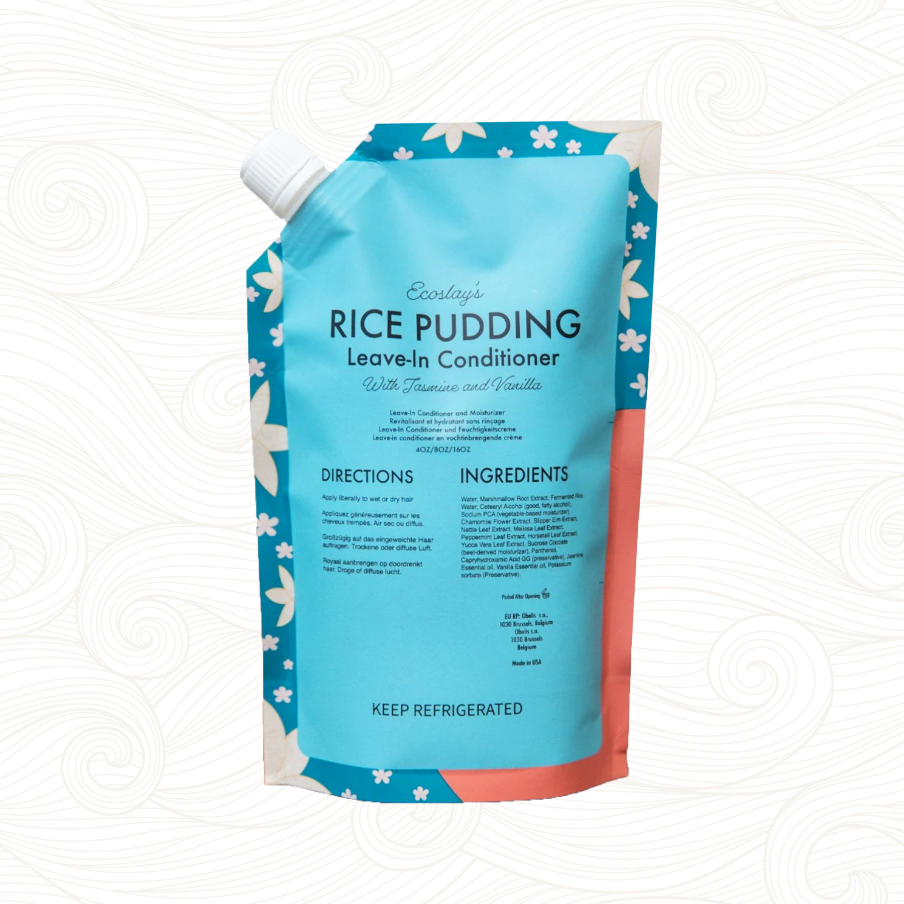 Ecoslay | Rice Pudding Leave-In Conditioner /ab 59ml SARICURLS LOCKEN Lockenshop Lockiges Haar Welliges Haar