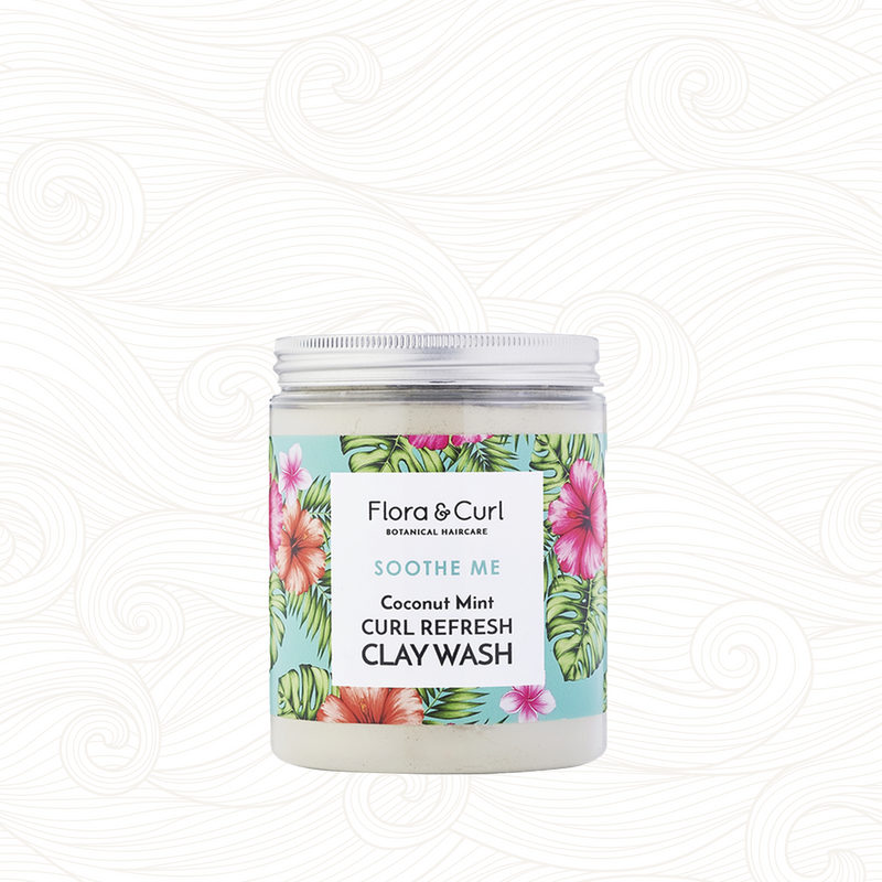 Flora & Curl | Coconut Mint Refresh Clay Wash /260g