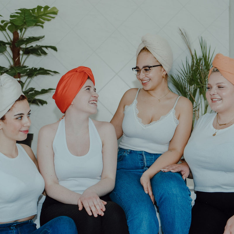 Fräulein Frieda | Turban aus Bio-Bambus | Lipstick