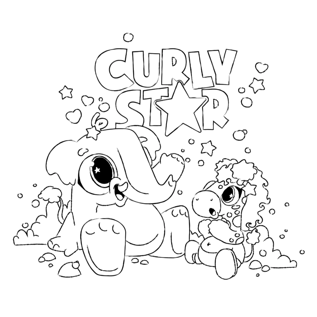 Pretty Curly Girl | CurlyStar Gentle Shampoo /200ml Shampoo Pretty Curly Girl