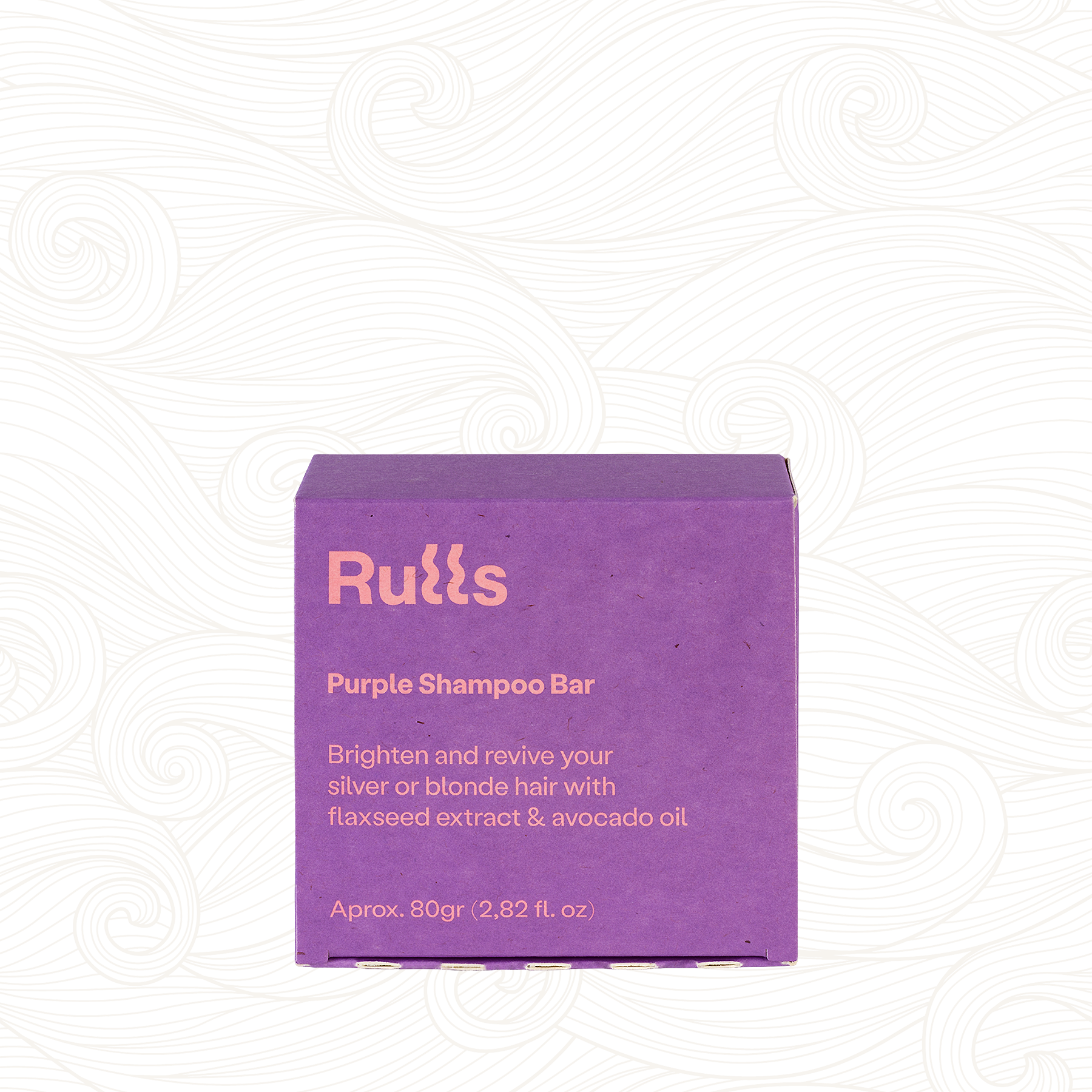 Rulls | Purple Shampoo Bar /ca.80g Shampoo Rulls