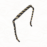 Zazzy Bandz | Hand Wrapped - Gold Pineapples